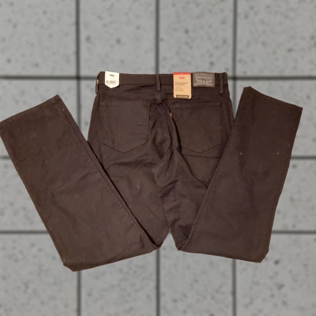 Levi's Levi's Jeans Men's 29x30 Shaping Straight Black 314 29 Regular Cotton Pants Jeans Shaping Straight Men Black 29x30 Levi's Size US 29 - 1 Thumbnail