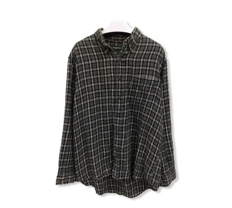 Flannel Vintage Ivy Brothers Club Flannel Shirt 👕 Size US L / EU 52-54 / 3 - 1 Thumbnail