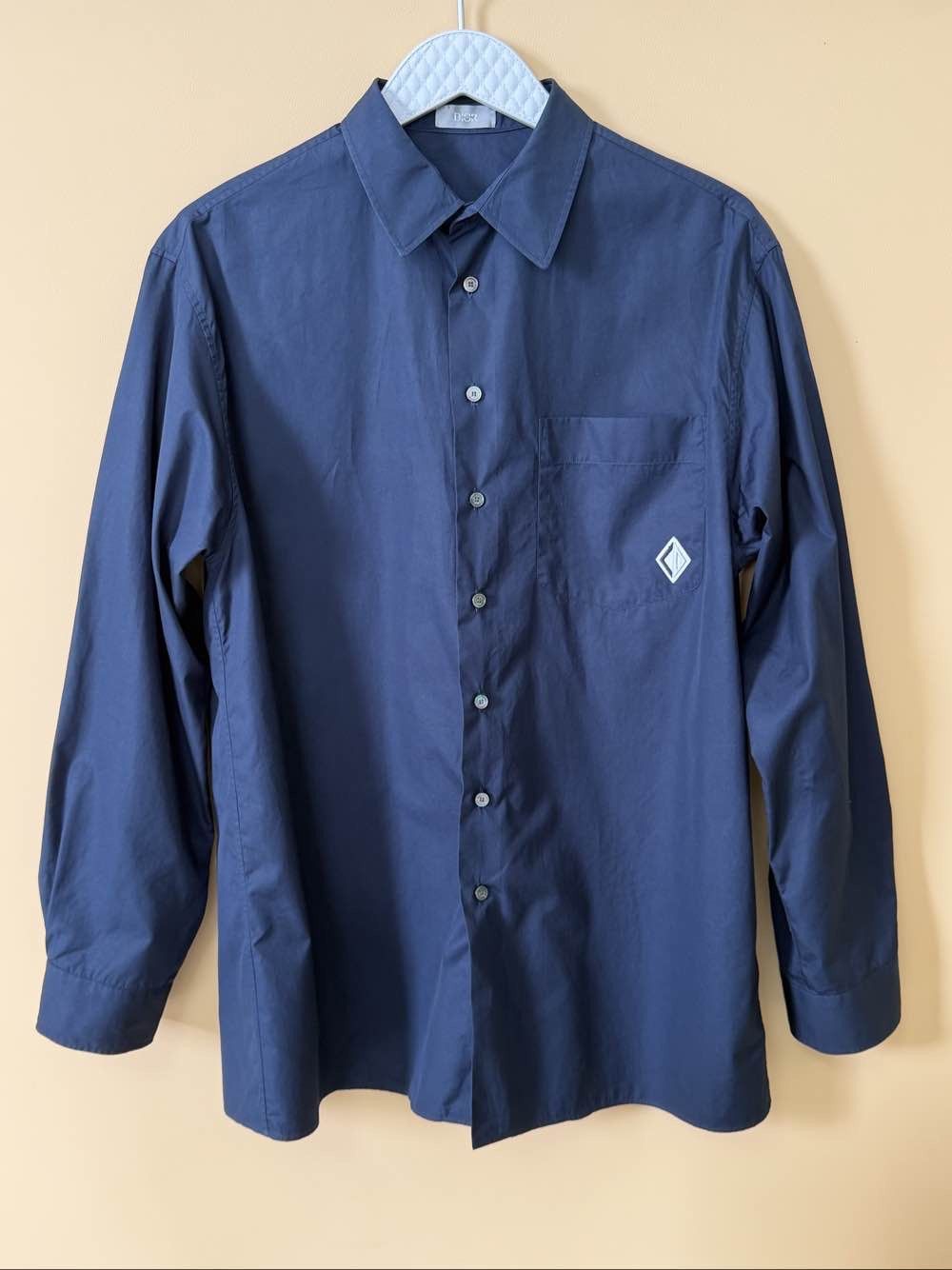 Dior Dior Cotton Button Up Shirt Size S Size US S / EU 44-46 / 1 - 1 Thumbnail