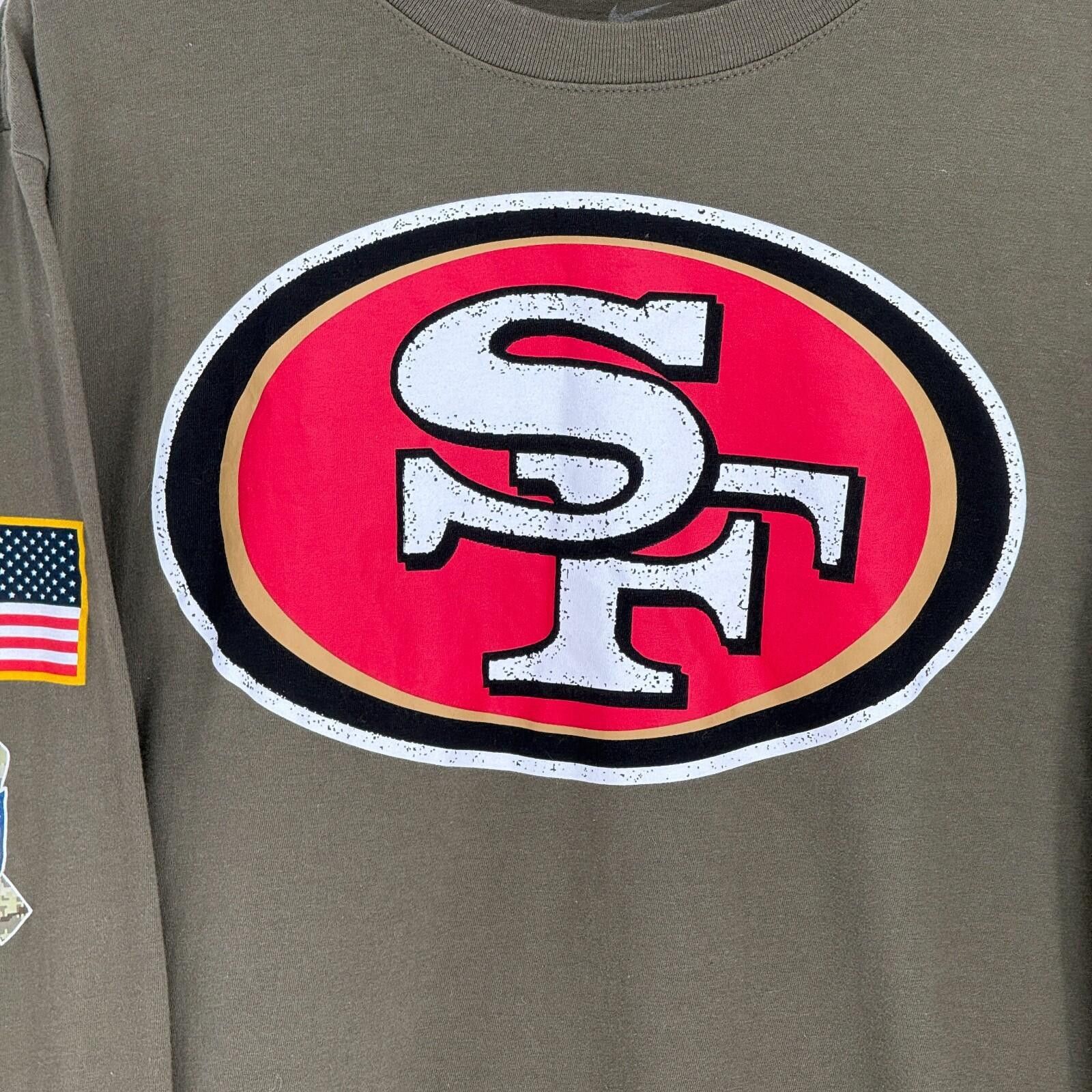 Nike Nike San Francisco 49ers 2022 Salute To Service Men's Large Size US L / EU 52-54 / 3 - 3 Thumbnail