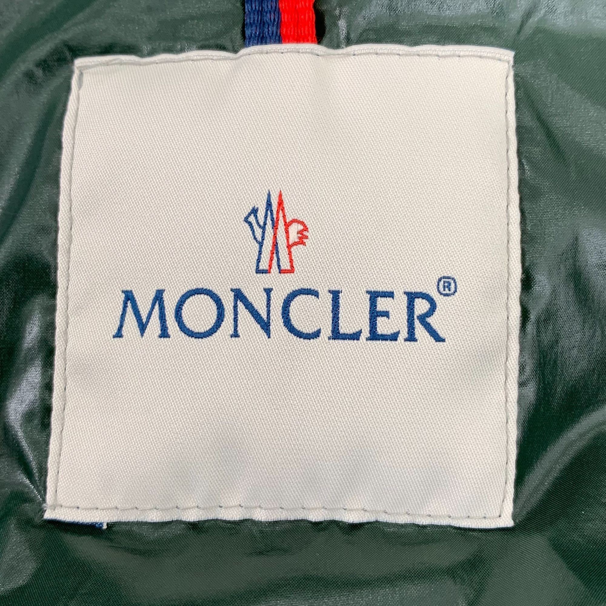 Moncler Moncler Maya Series Green Hooded Quilted Down Jacket Size S Size S / US 4 / IT 40 - 2 Thumbnail
