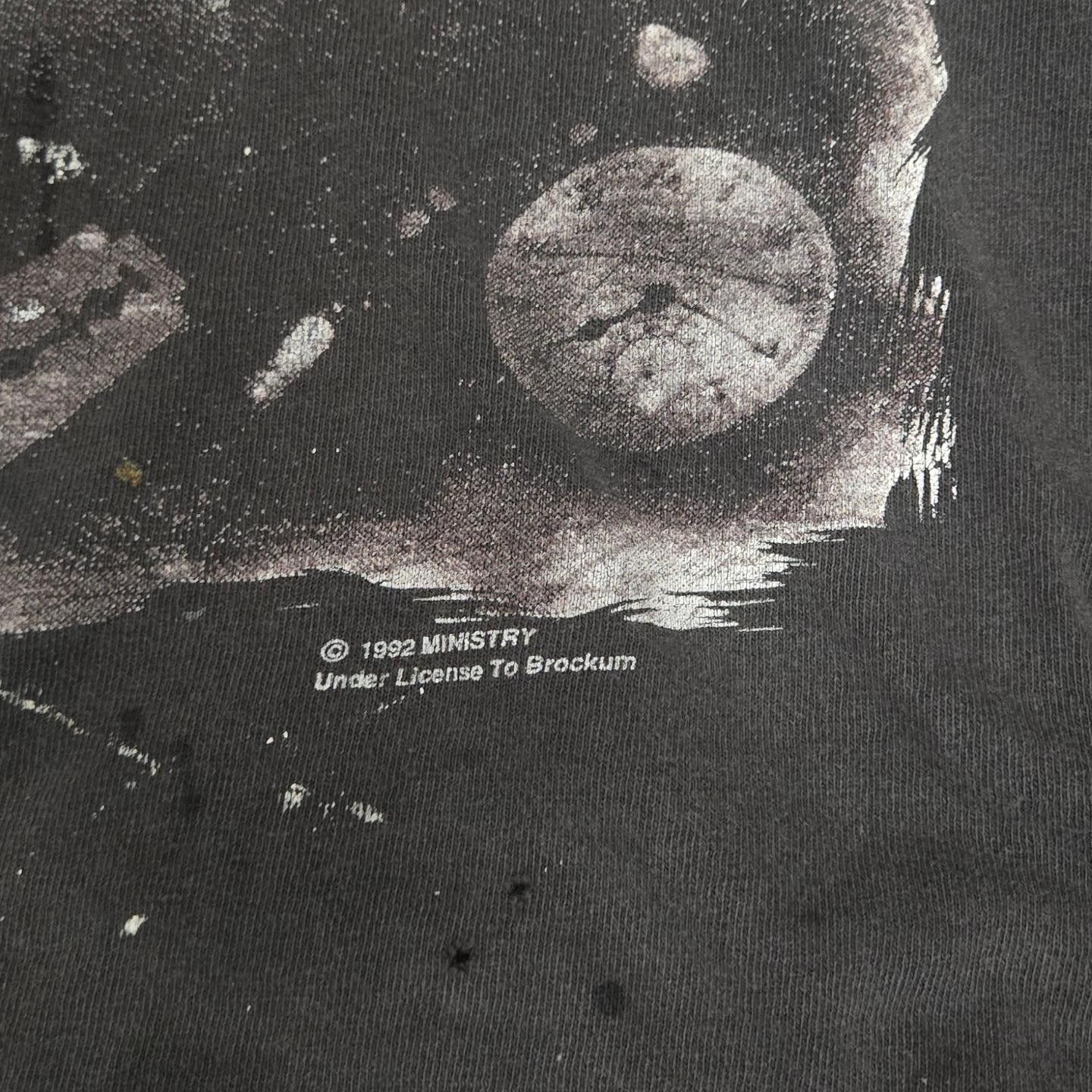 Vintage Vintage Ministry band tee Size US L / EU 52-54 / 3 - 4 Thumbnail