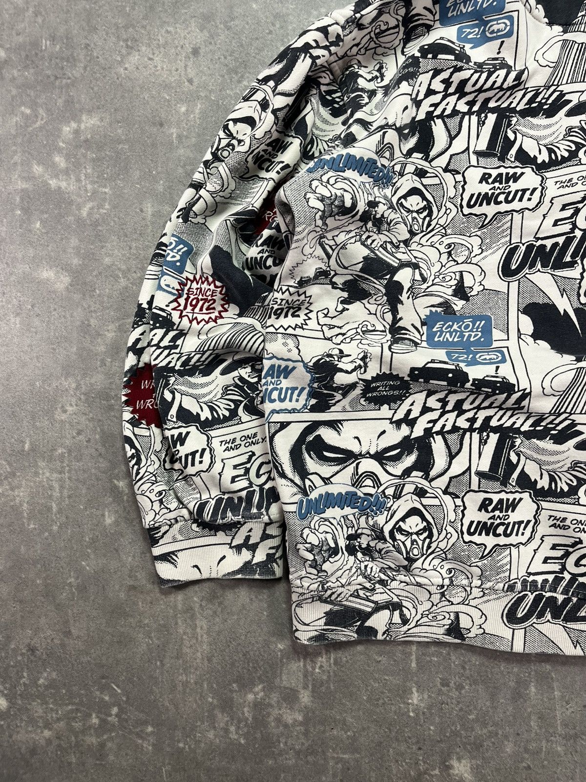 Ecko Unltd. Ecko Unltd. AOP Comic Book Baggy Zip Hoodie L XL Size US L / EU 52-54 / 3 - 11 Thumbnail