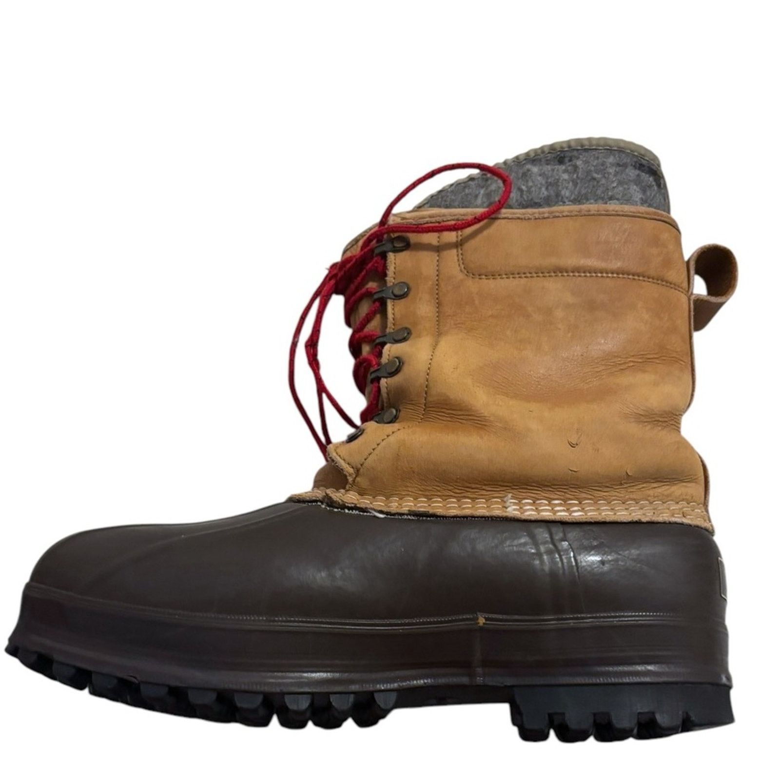 L.L. Bean Vintage L.L. Bean Maine Leather Pac Insulated Boot Size US 12 / EU 45 - 2 Thumbnail