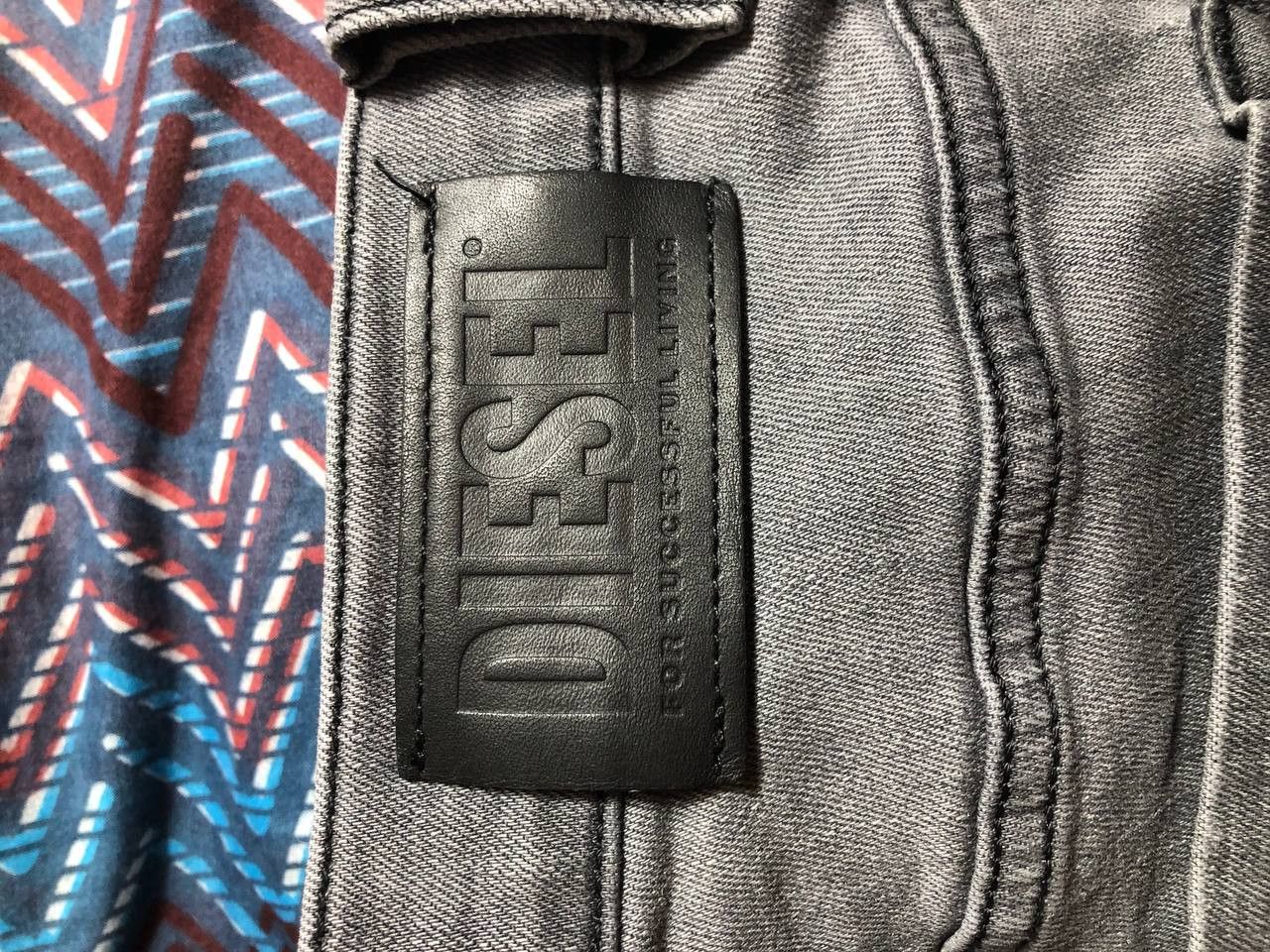 Diesel × Vintage Vintage Diesel Jeans Distressed Faded Wide Y2K Size US 33 - 8 Thumbnail
