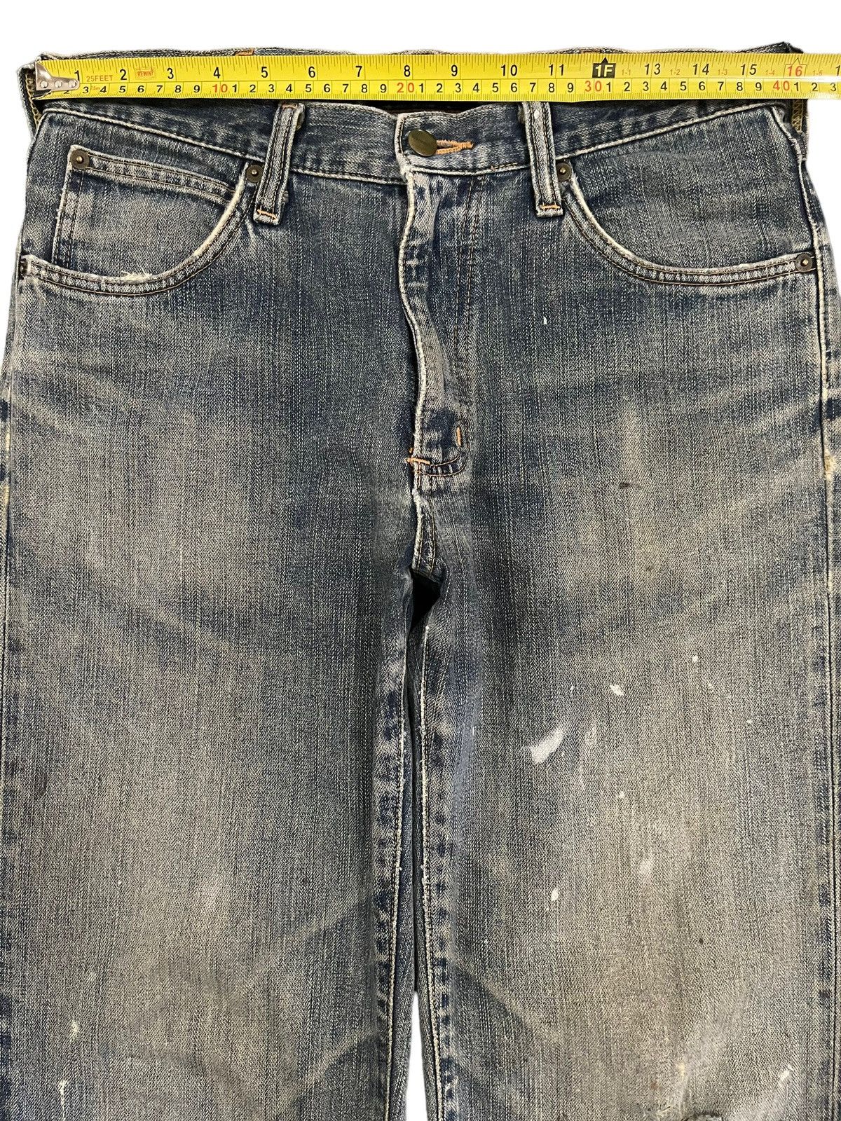 Wrangler Vintage Wrangler Mud Wash Style Loose Jeans Size US 30 / EU 46 - 9 Thumbnail