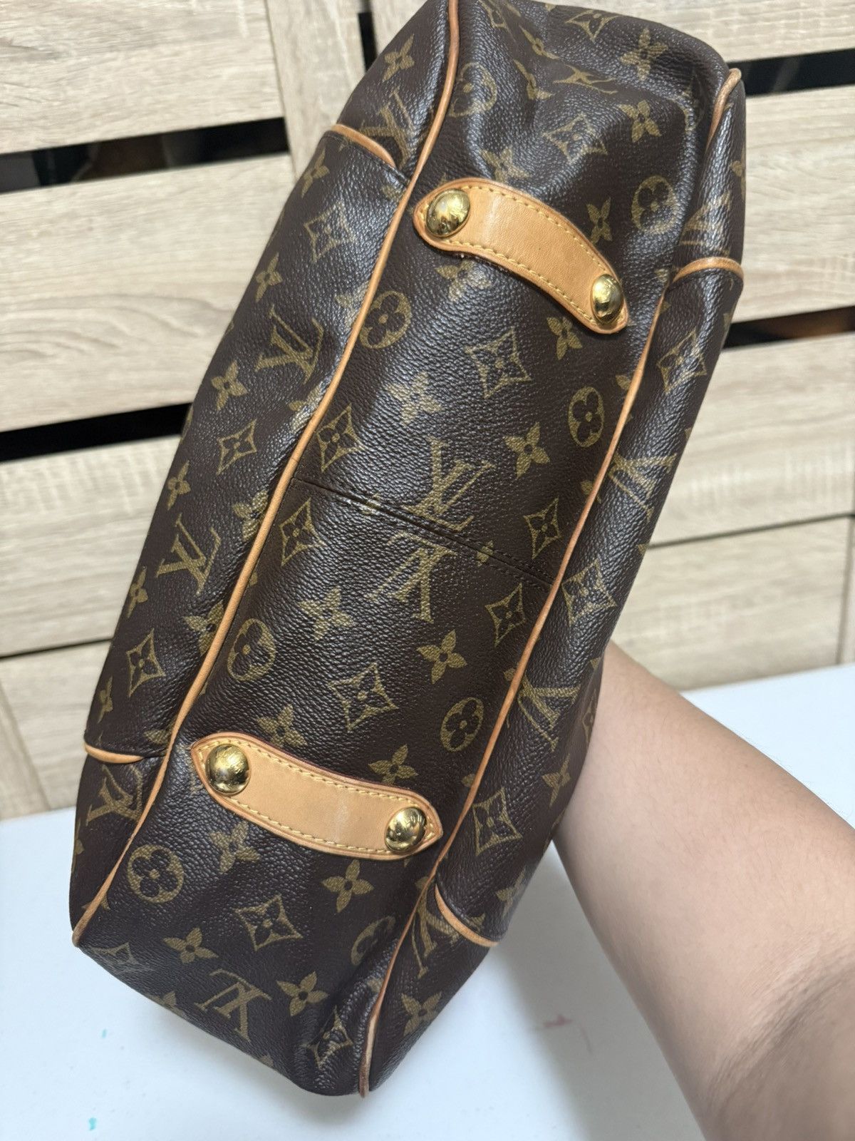 Louis Vuitton LV Galliera Monogram Brown Hobo Shoulderbag Size ONE SIZE - 6 Thumbnail