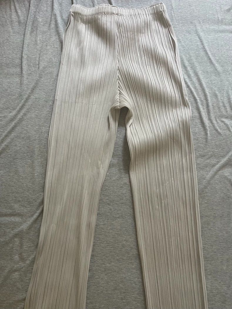 Issey Miyake issey miyake size:2 white pants 2506-Nextarrow Size 42" / US 20 - 6 Thumbnail