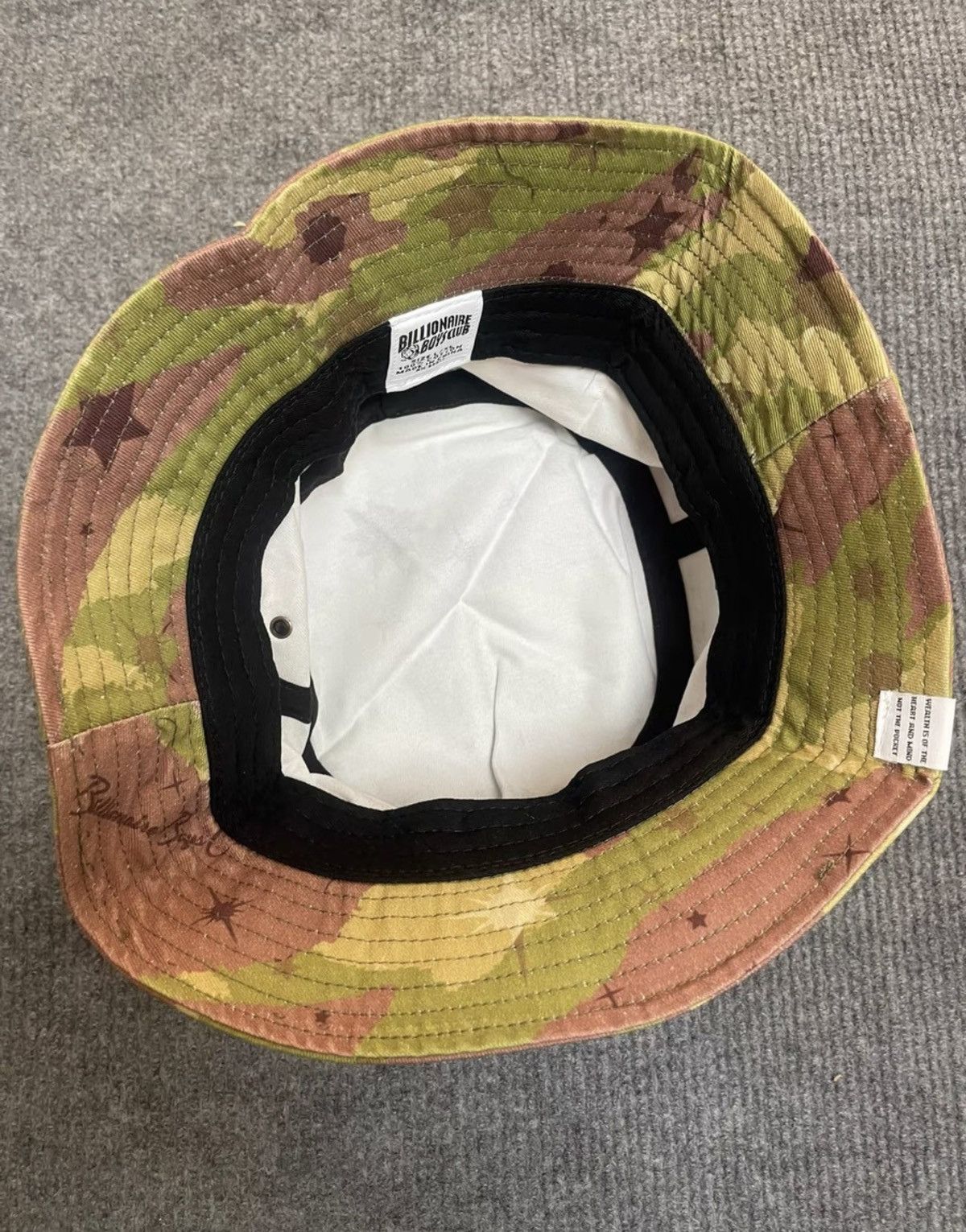 Billionaire Boys Club BBC ICECREAM Interstellar Space Fusion Camouflage Cap Size ONE SIZE - 4 Thumbnail