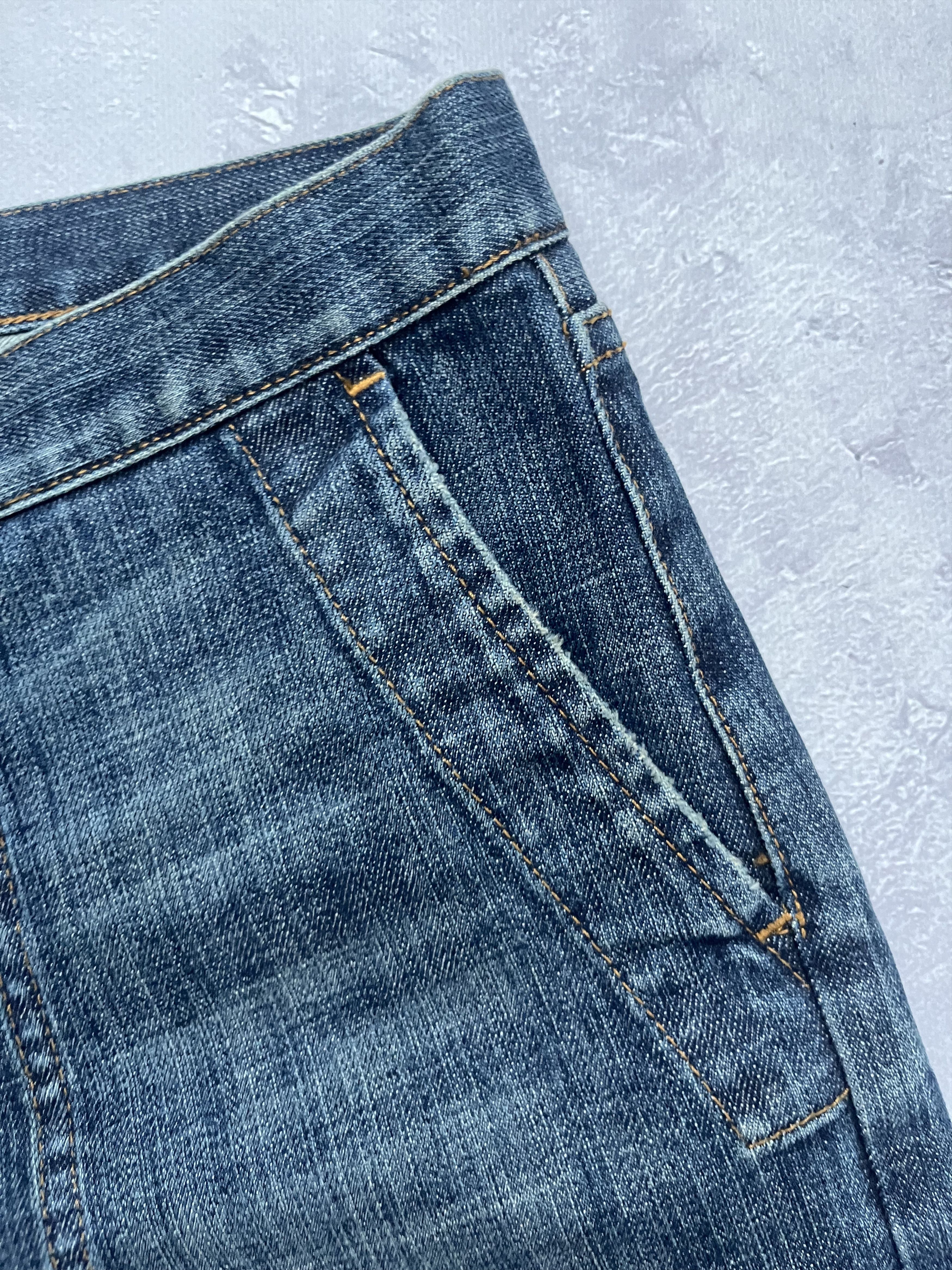 Ralph Lauren Vintage Ralph Lauren Military Denim Blue Cargo Pants Size 32" / US 10 / IT 46 - 7 Thumbnail