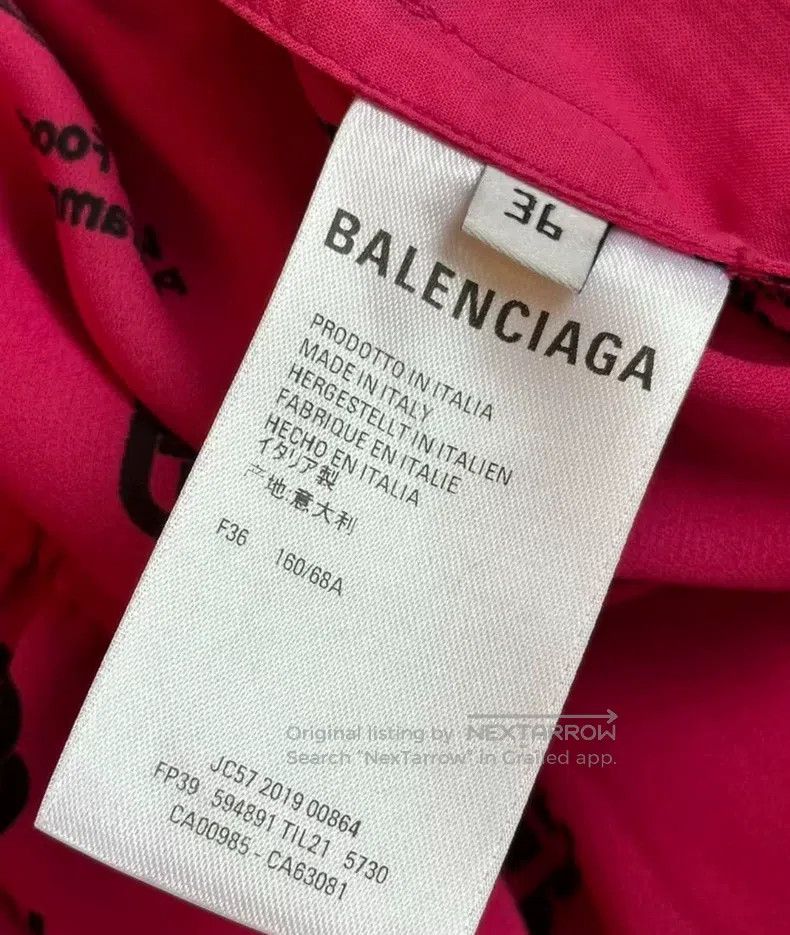 Balenciaga Balenciaga Charity wheat pattern full print velvet pants Size US 36 / EU 52 - 2 Thumbnail