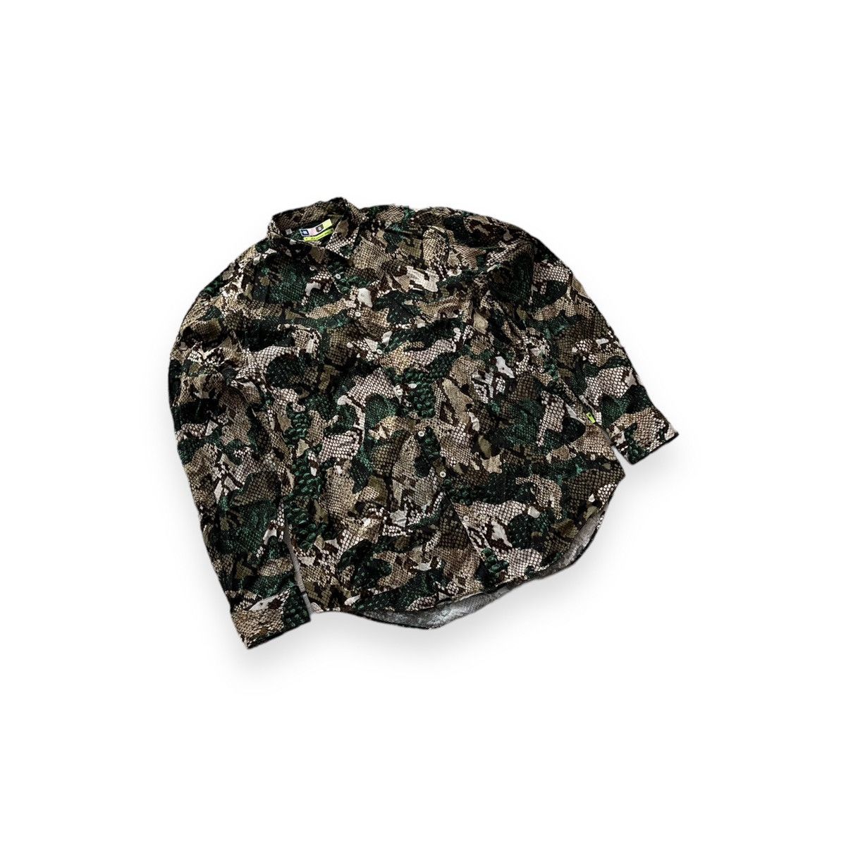 MSGM × Vintage Msgm Shirt Snake Vintage Size US L / EU 52-54 / 3 - 2 Thumbnail