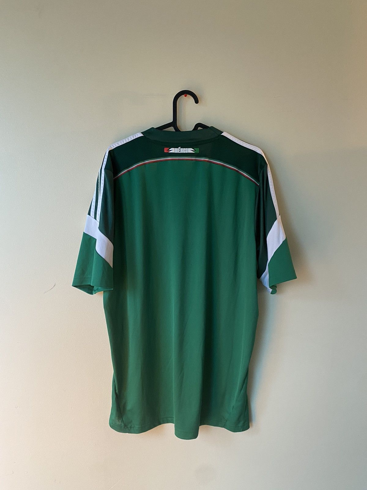 Adidas Mexico 2014 World Cup Jersey Size US L / EU 52-54 / 3 - 5 Thumbnail