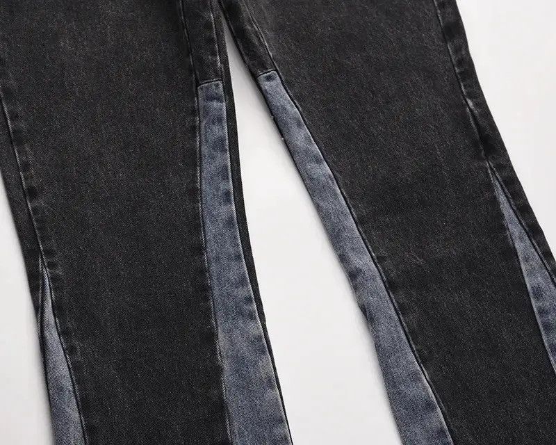 Japanese Brand × Jean Flared Streetwear Bootcut Denim Jeans Pants y2k vintage Size US 30 / EU 46 - 3 Thumbnail