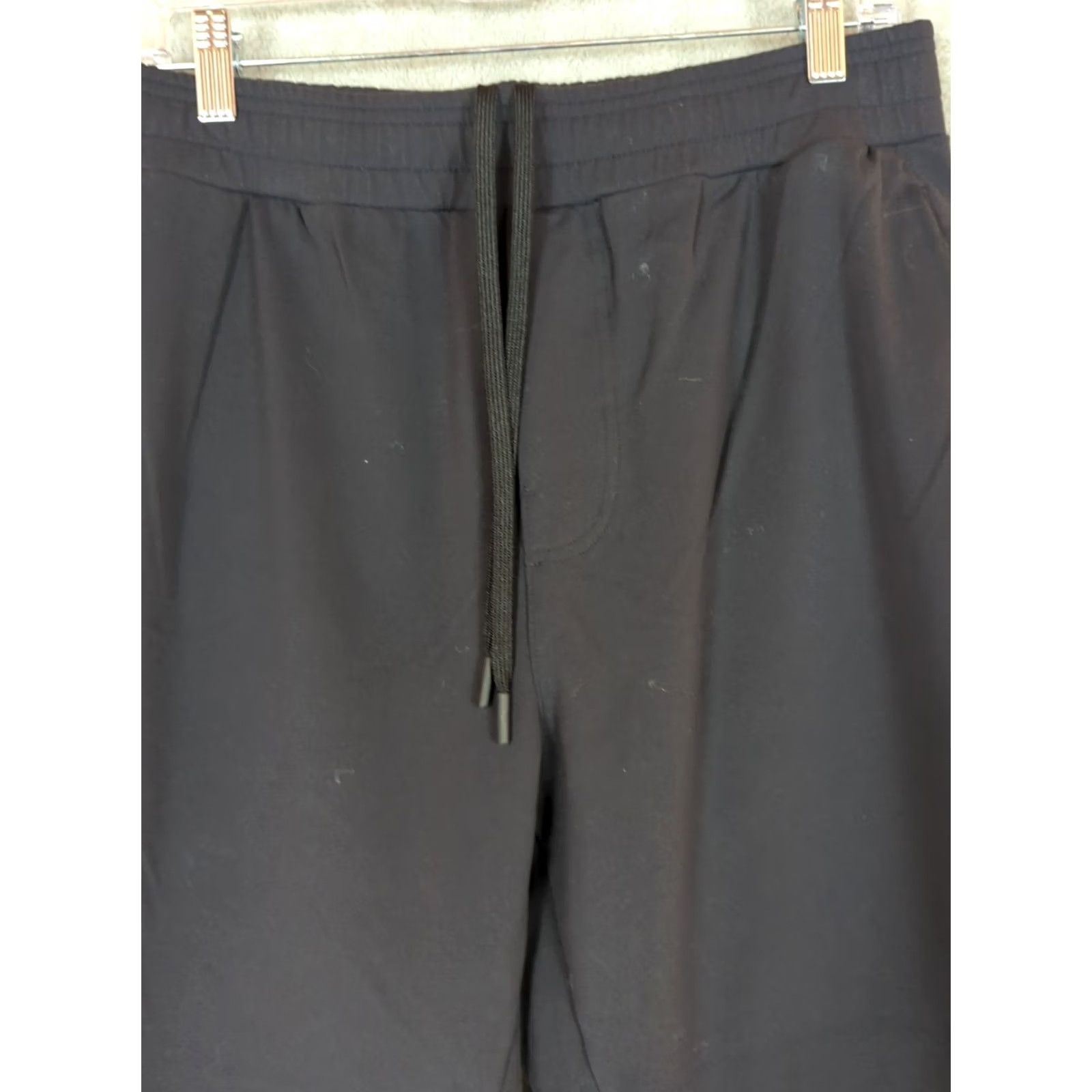 Vintage Public Rec Gamechanger Pants Mens 34x26 2 Black 1 Gray Nylon Spandex Tapered Ankle Zip Pocket Activewear Athleisure Slim Fit Regular Mens Size US 34 / EU 50 - 4 Thumbnail