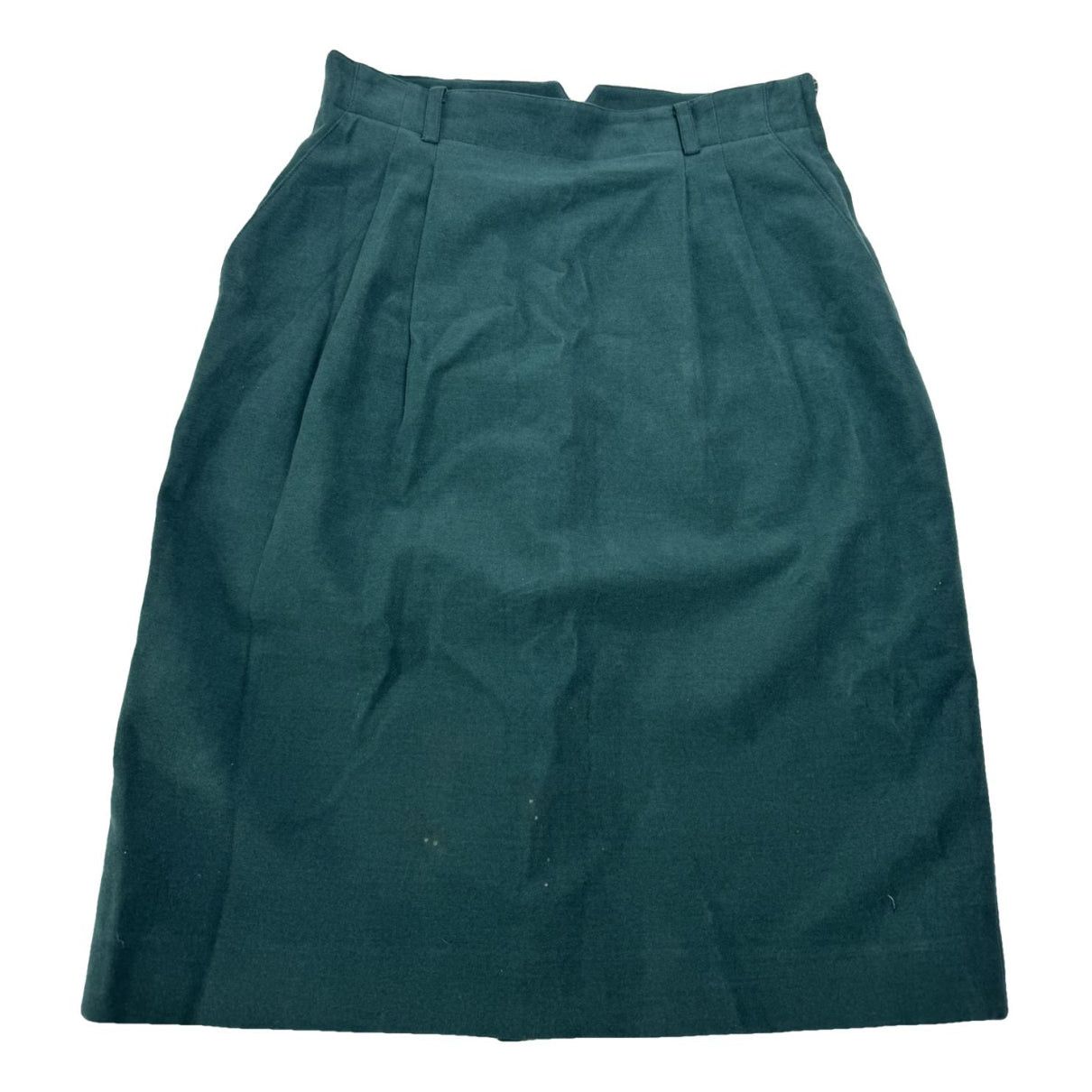 Dior Green Polyester Skirt Size 34" / US 12 / IT 48 - 1 Thumbnail