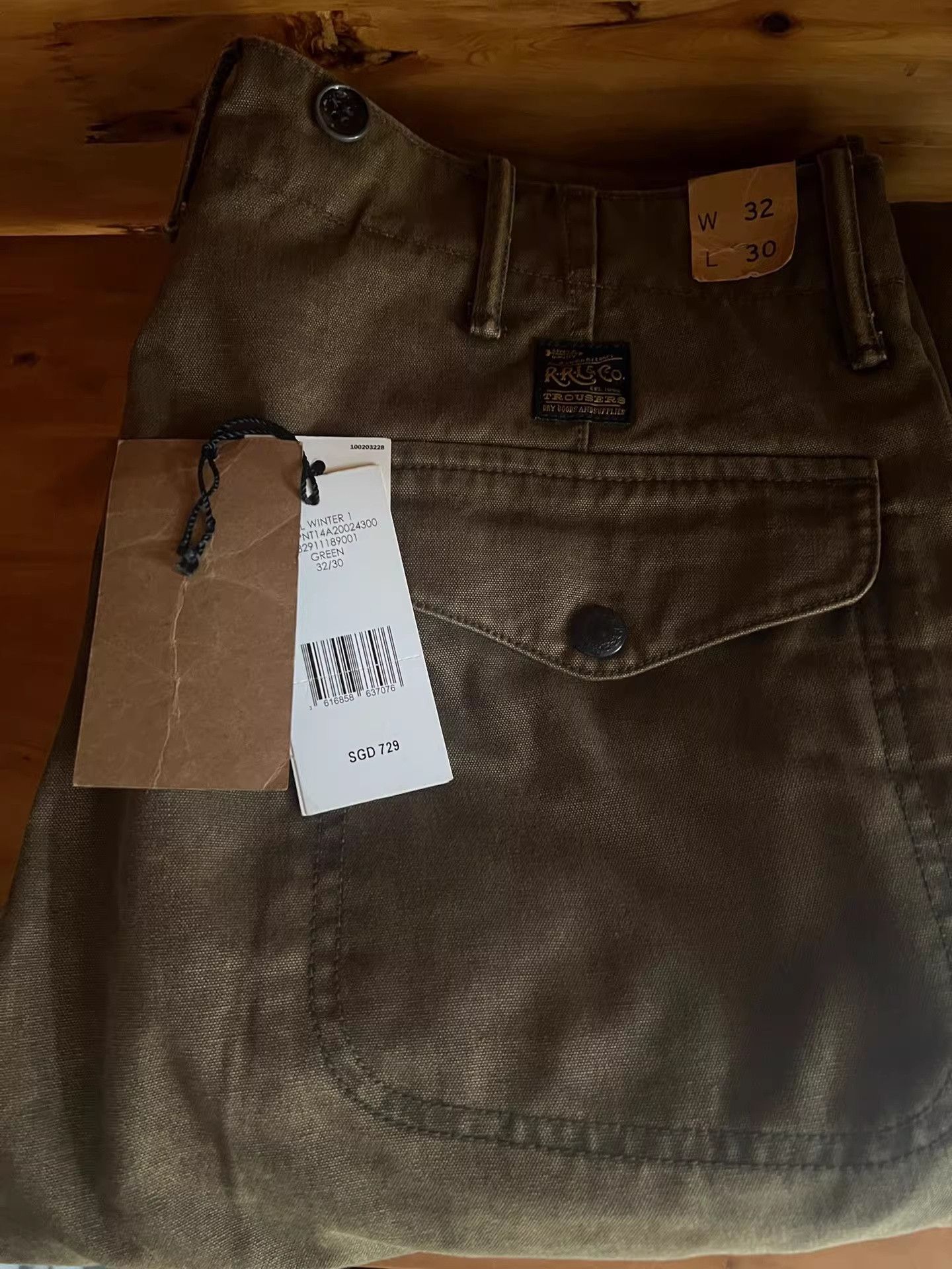 RRL Ralph Lauren Double RRL Vintage Canvas Overalls Size US 32 / EU 48 - 9 Thumbnail