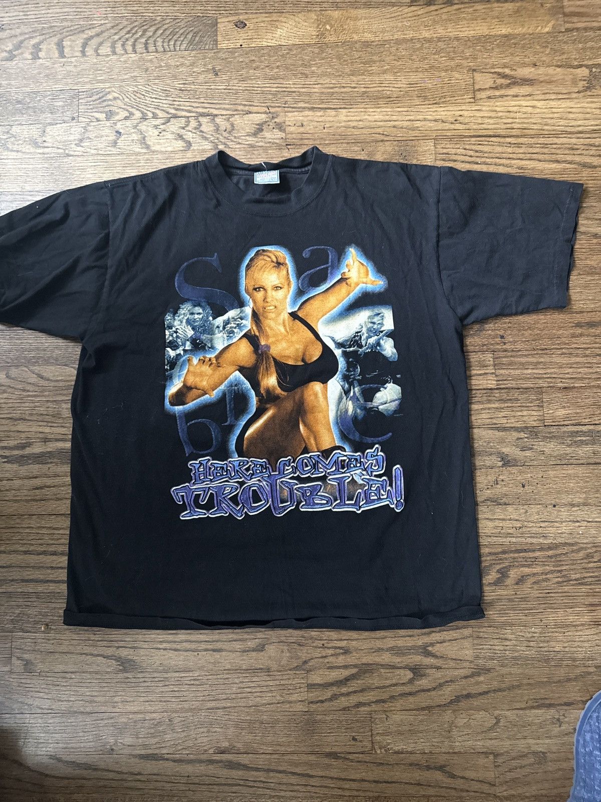 WWF Vintage WWF Sable Tee – Both Hits All Sport Size US XL / EU 56 / 4 - 1 Thumbnail