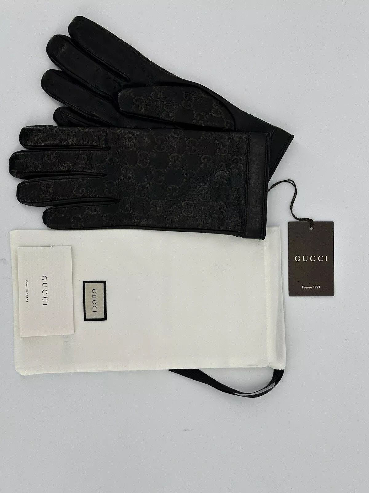 Gucci new Gucci Gloves Size-L-10 leather Size ONE SIZE - 3 Thumbnail