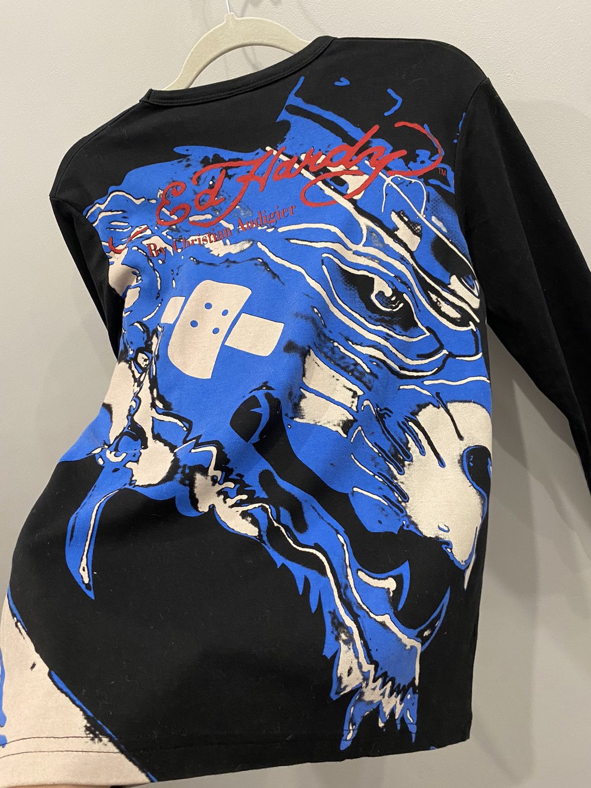 Christian Audigier × Ed Hardy Ed Hardy by Christian Audigier Long Sleeve Graphic Shirt Size S / US 4 / IT 40 - 8 Thumbnail