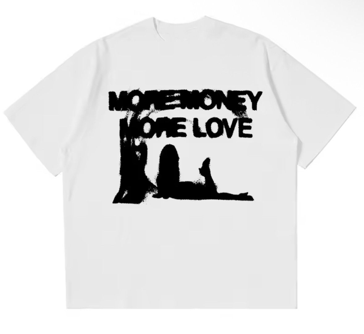 Other Gothic 90s Streetwear Money Love T-Shirt Punk Graphic Tees Size US XXL / EU 58 / 5 - 1 Thumbnail