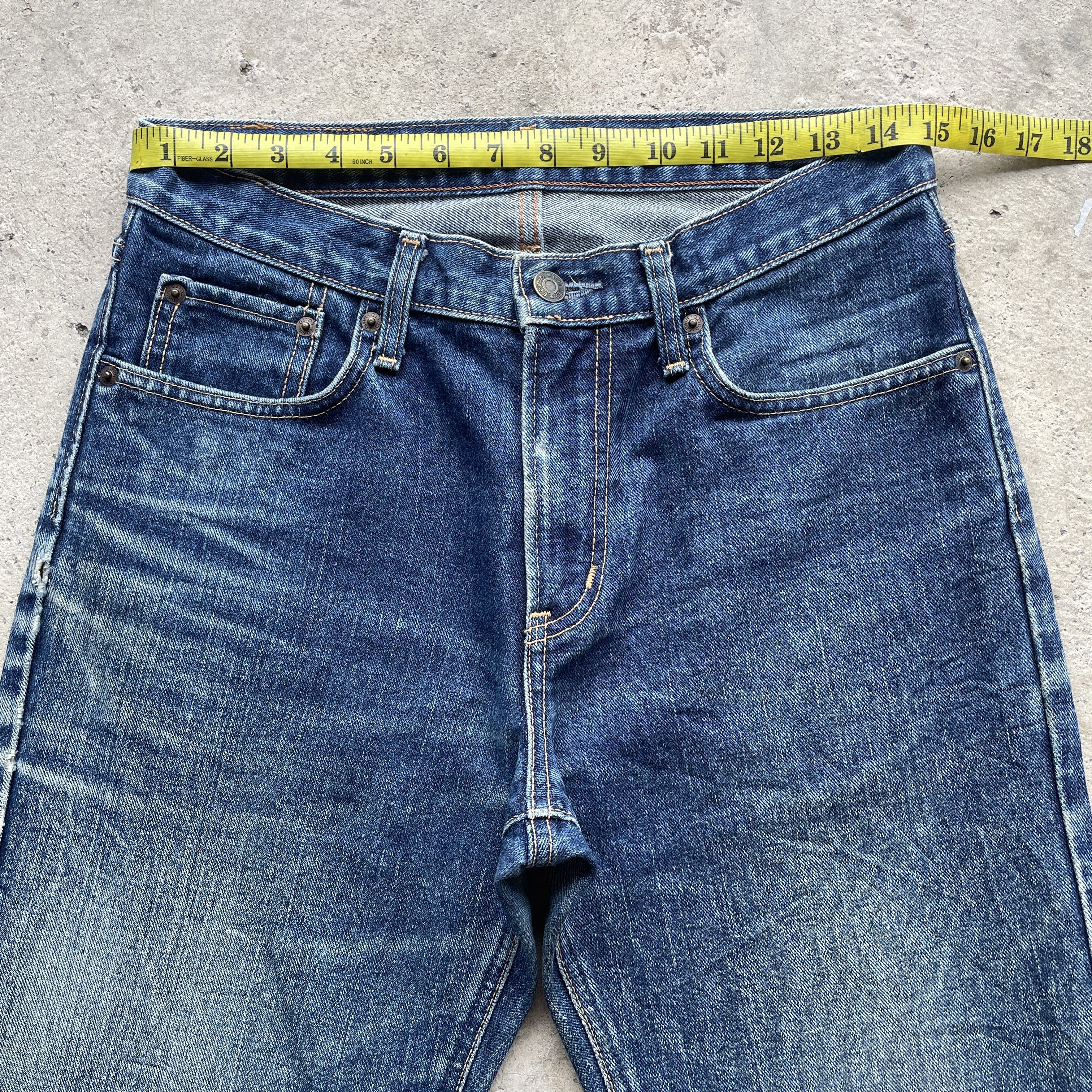 Edwin VINTAGE EDWIN DENIM MADE IN JAPAN FADED JEANS PANTS W30x30.5 Size US 30 / EU 46 - 5 Thumbnail