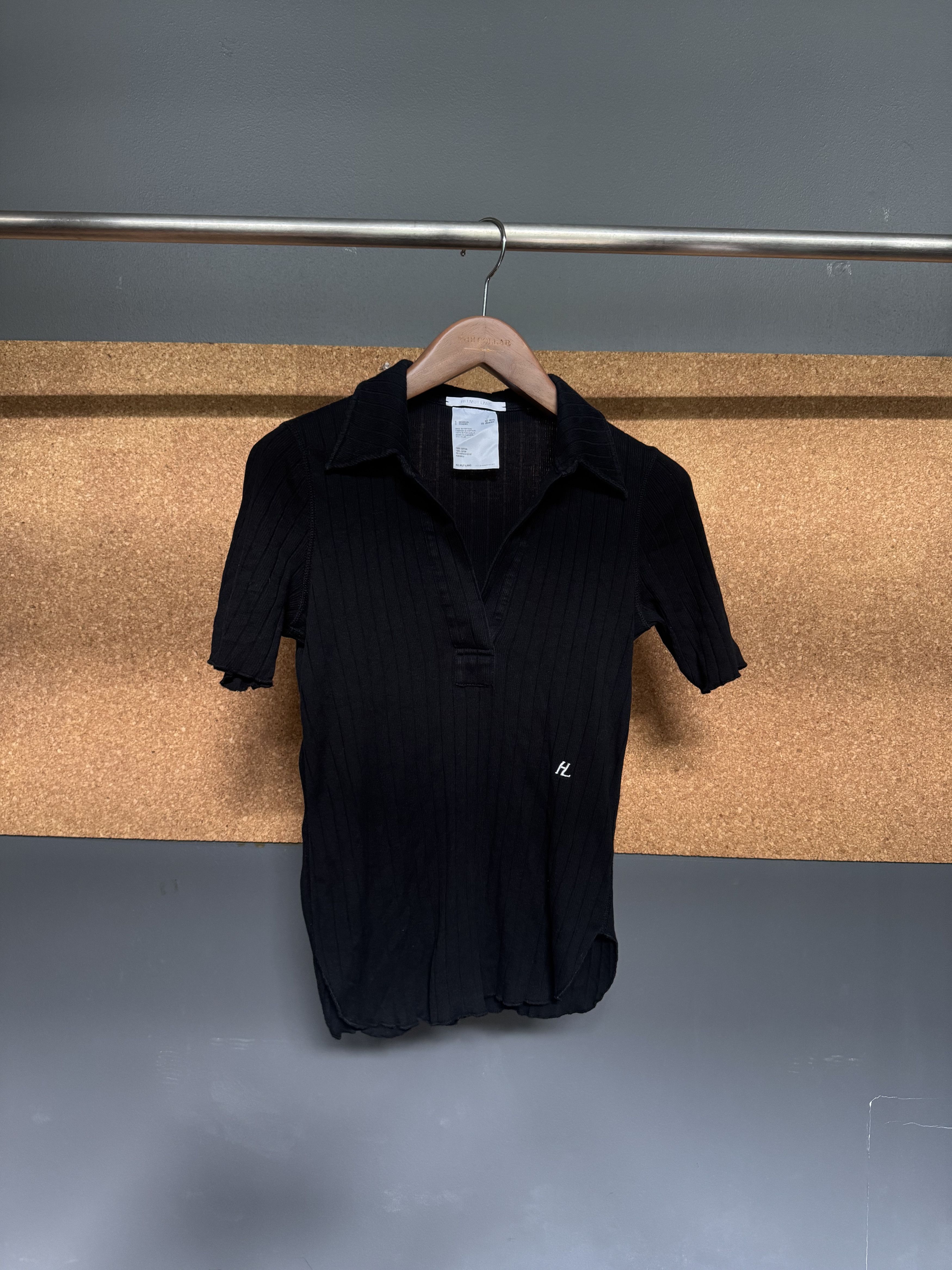 Helmut Lang 2022 Logo HL Polo Shirt Size US XS / EU 42 / 0 - 1 Thumbnail