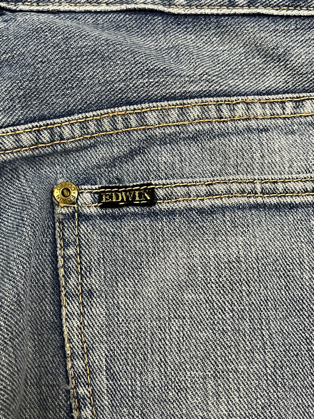 Edwin Vintage Edwin Distressed Denim Size US 32 / EU 48 - 8 Thumbnail