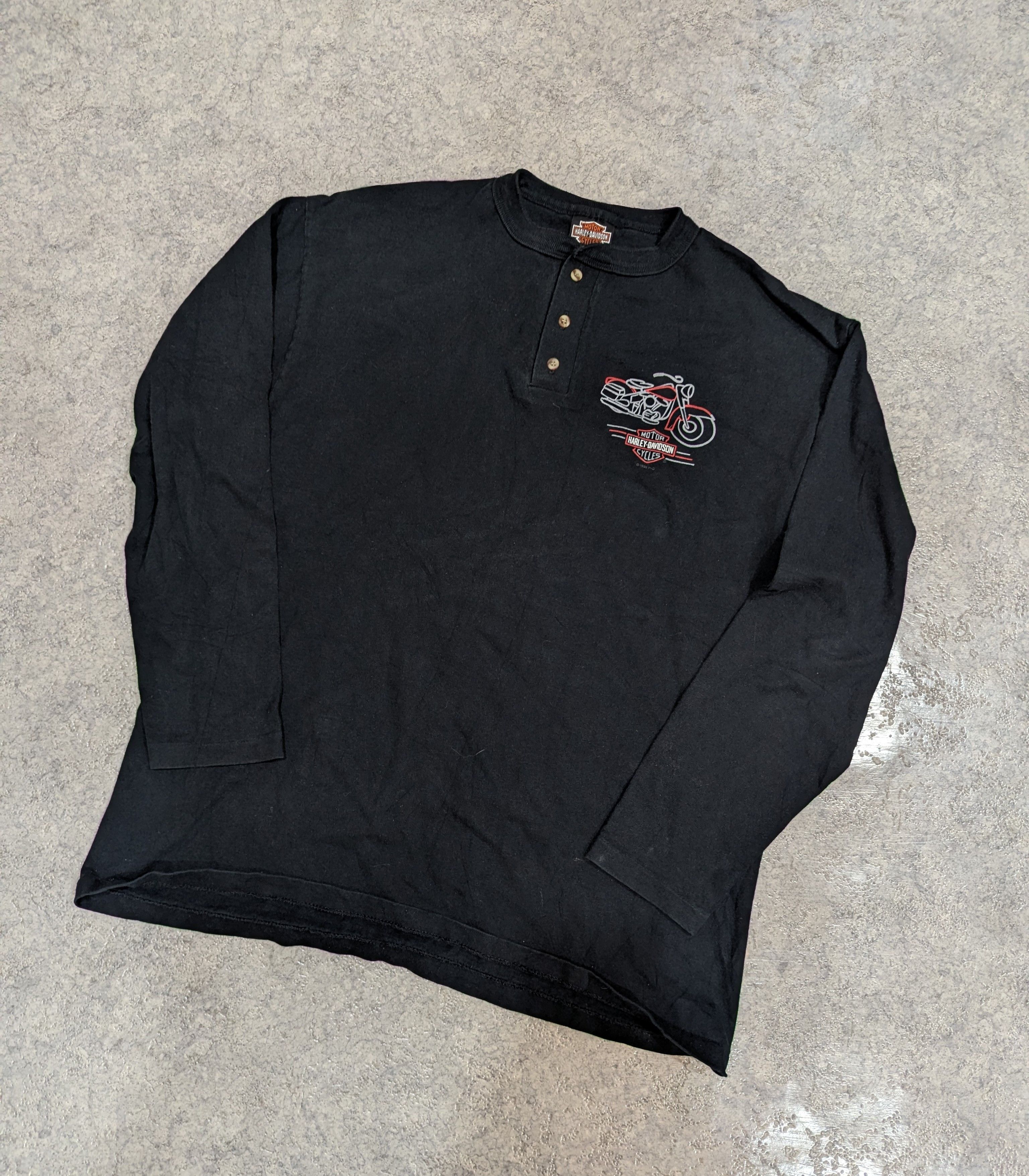 Harley Davidson 90's Harley Davidson Size US L / EU 52-54 / 3 - 1 Thumbnail