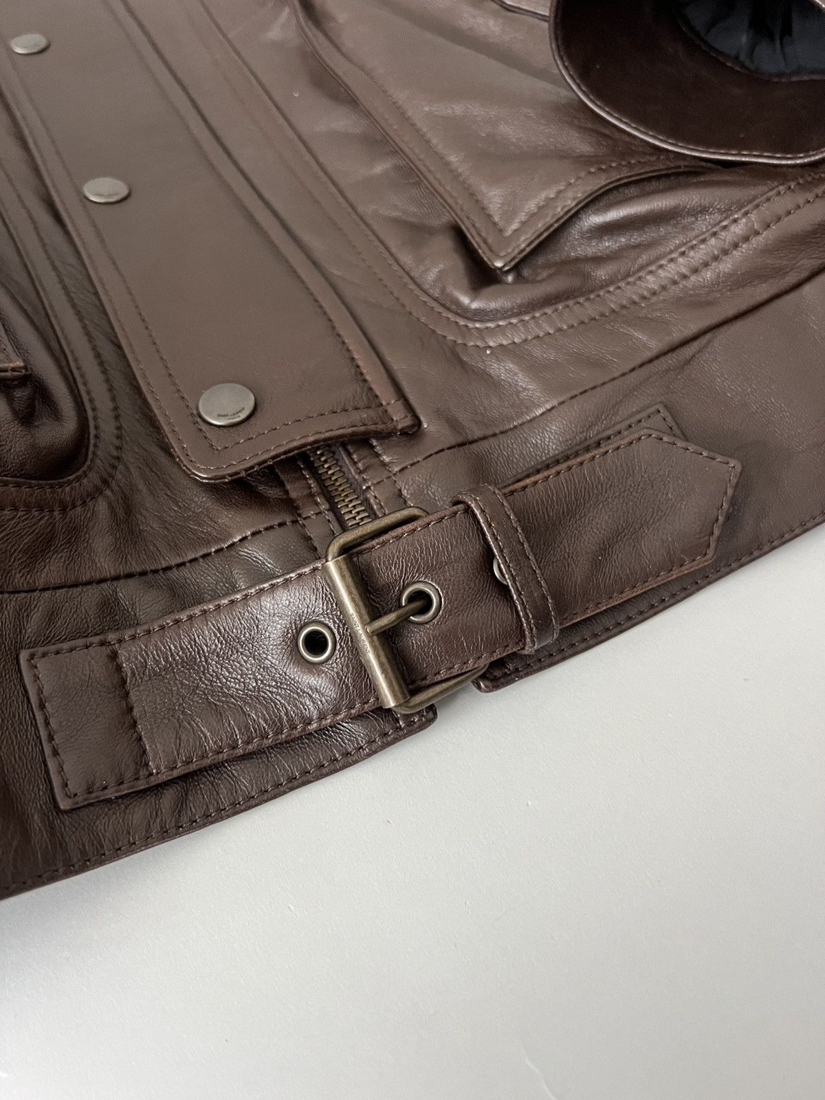 Saint Laurent Paris $8K VALUE Oversized Jacket in lambskin Size S / US 4 / IT 40 - 5 Thumbnail