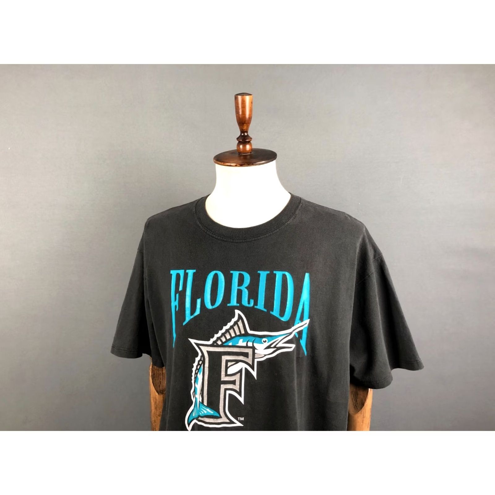Russell Athletic Russell Athletic Men's Florida Marlins T-Shirt XXL Black Cotton Printed Size US XXL / EU 58 / 5 - 5 Thumbnail