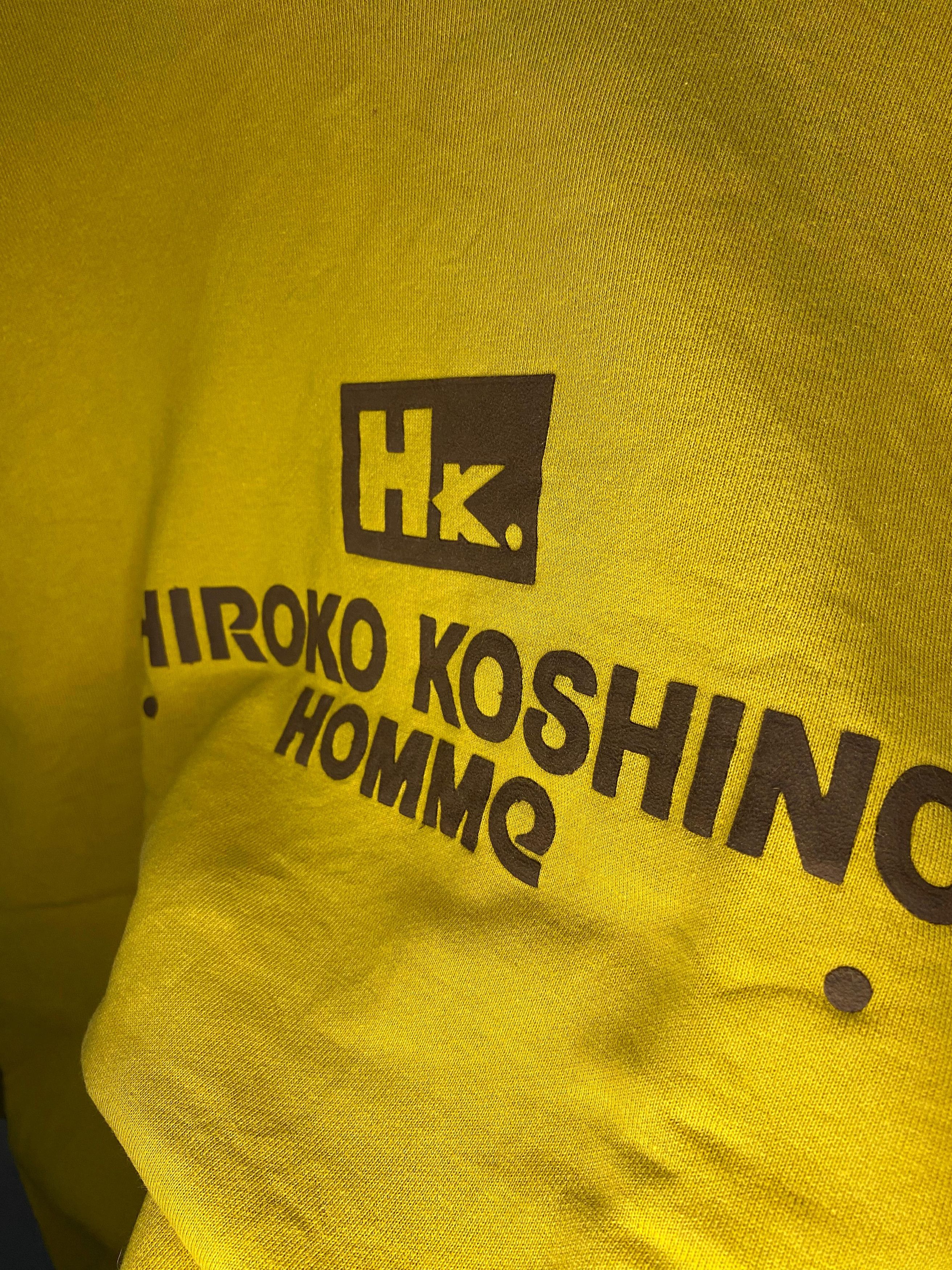 Hiroko Koshino Homme Hiroko Koshino Homme Sweatshirt Mustard Color Size US L / EU 52-54 / 3 - 3 Thumbnail