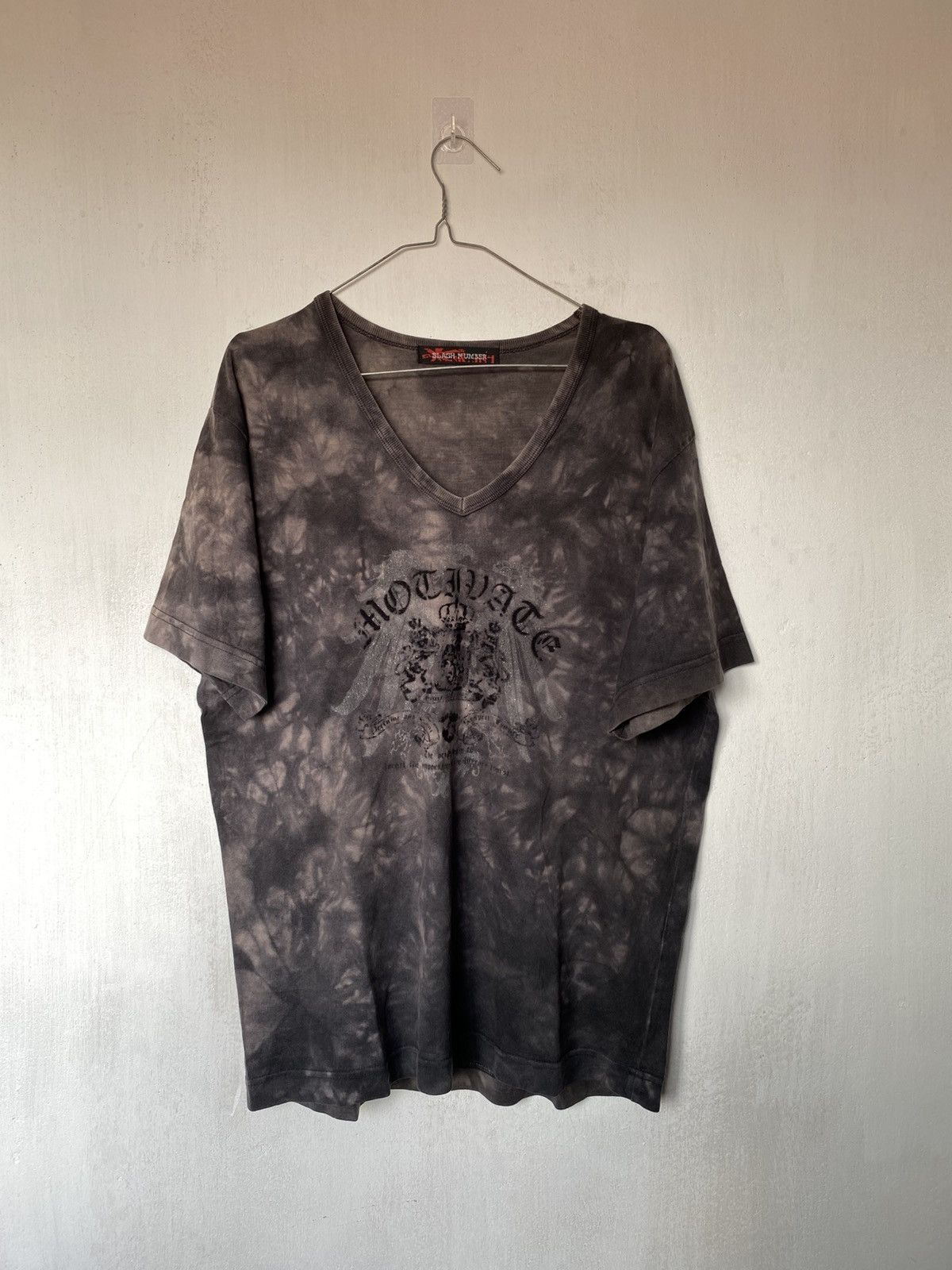 If Six Was Nine Slash Number Acid Wash Tshirt Size US L / EU 52-54 / 3 - 1 Thumbnail