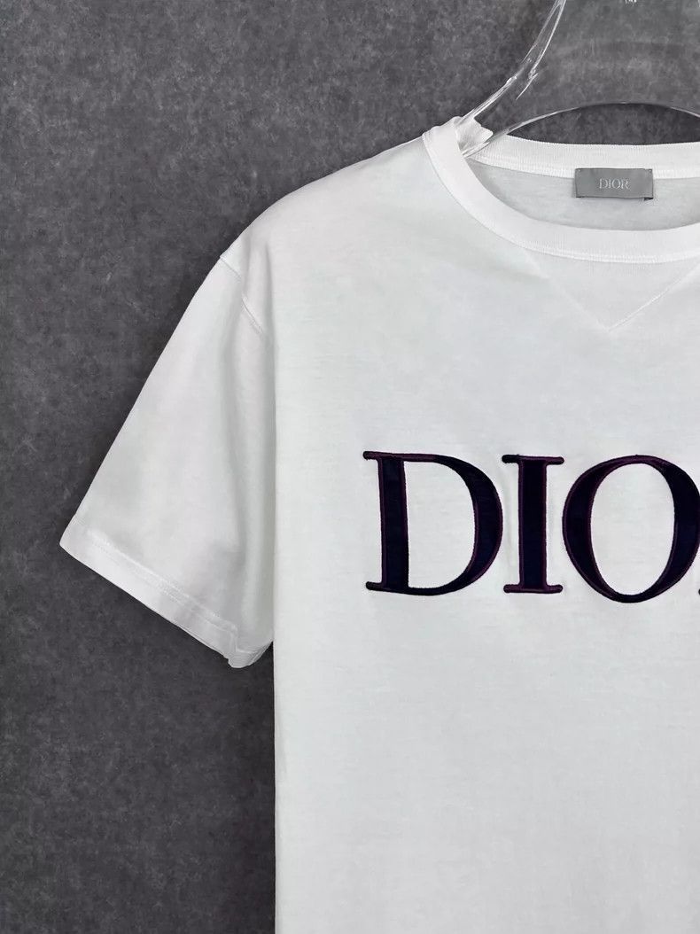Dior Dior DIOR Logo Pattern Short Sleeve T-Shirt-2507 Size US XS / EU 42 / 0 - 6 Thumbnail
