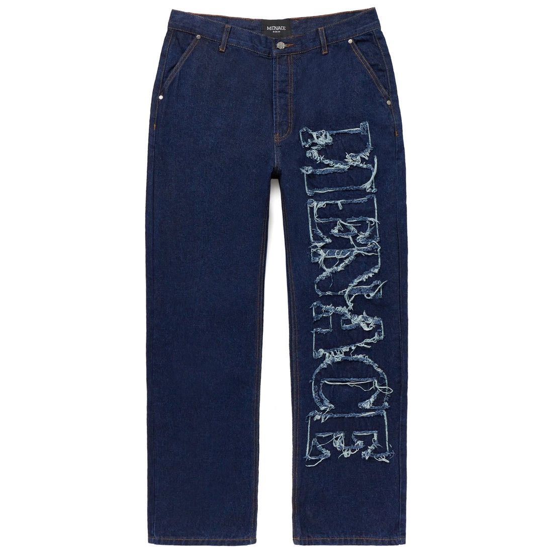 Menace Menace distressed Stencil Jean Size US 32 / EU 48 - 1 Thumbnail