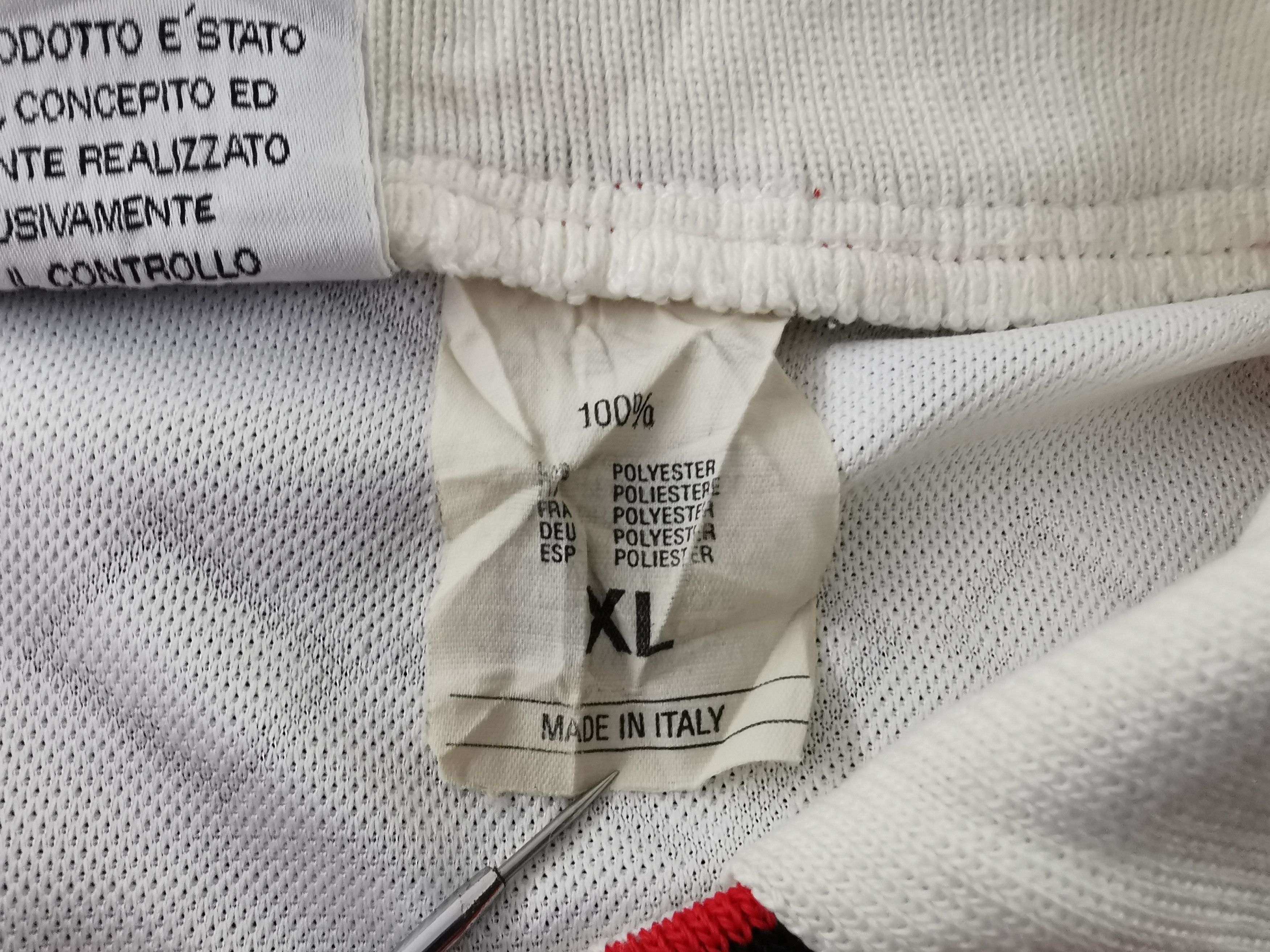 Lotto Sport Vintage 90s AC Milan Football By Lotto Jersey Made In Italy Size US L / EU 52-54 / 3 - 6 Thumbnail
