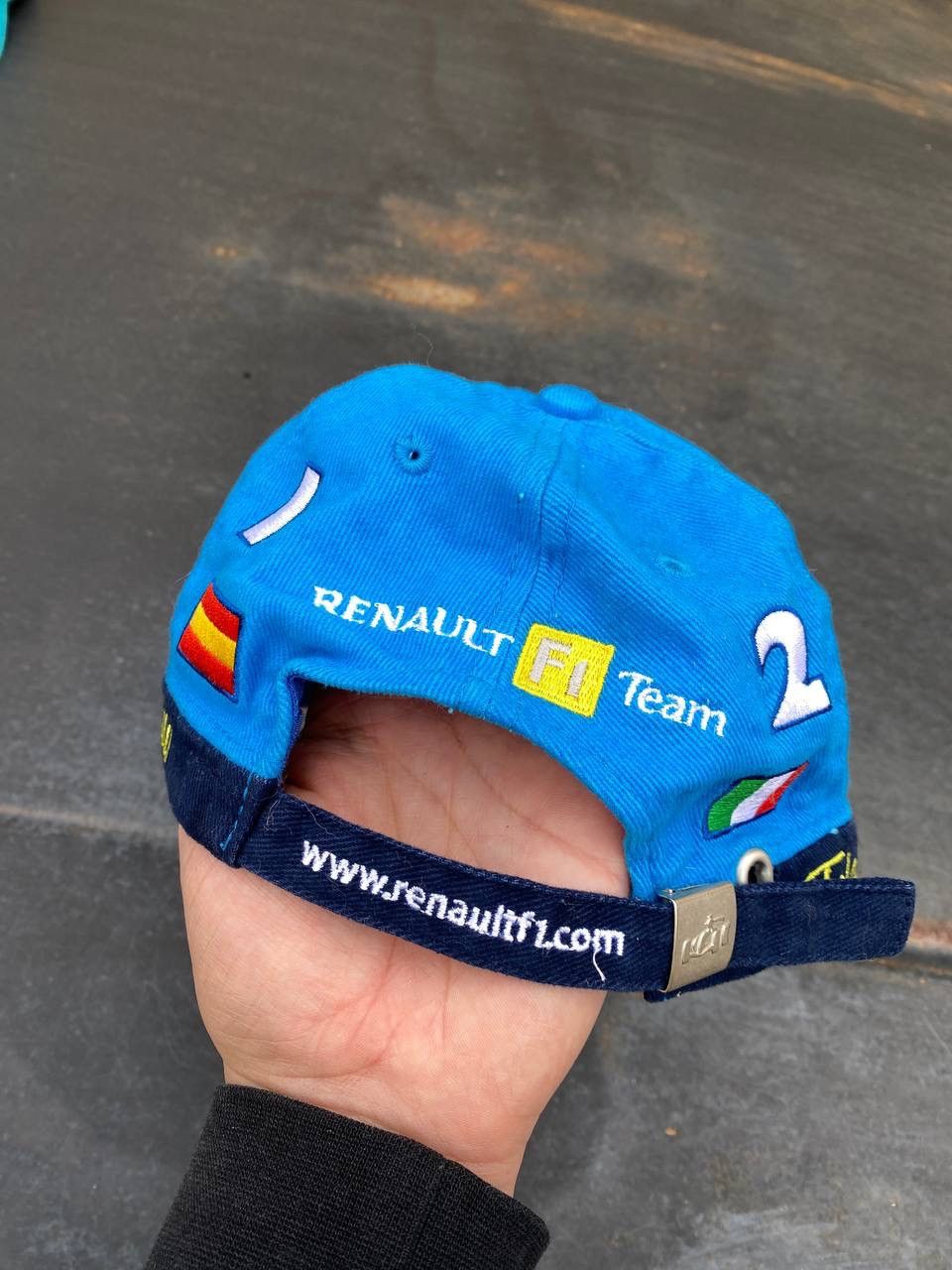 Formula 1 Renault Telefonica Racing Formula 1 y2k cap hat Size ONE SIZE - 5 Thumbnail