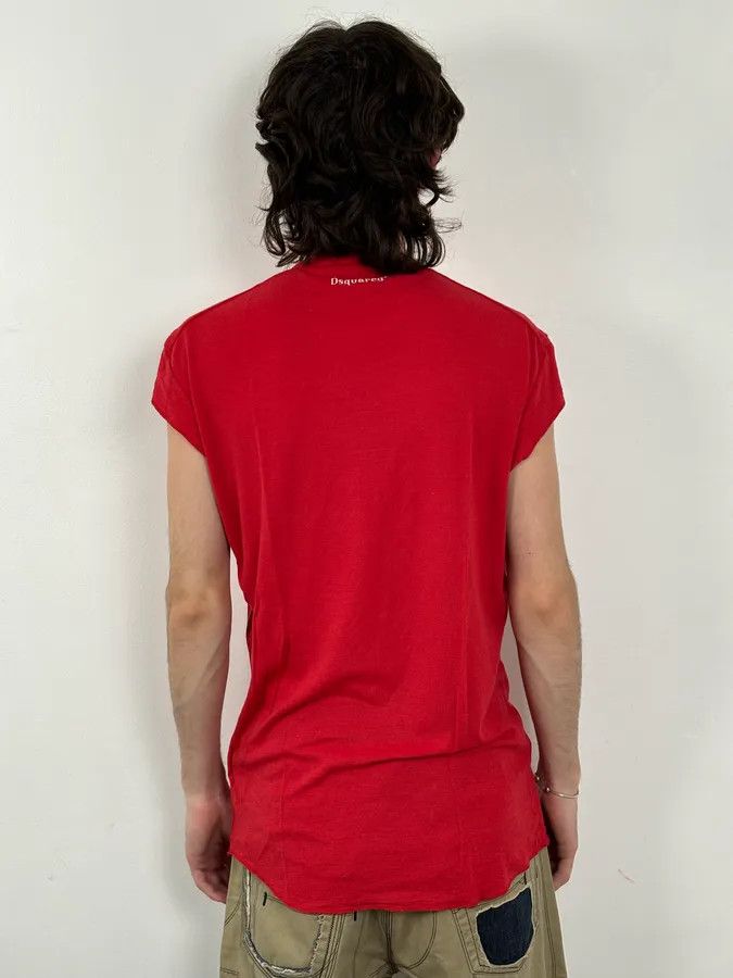 Dsquared2 AW2018 Dsquared2 Red Born To Ride T-Shirt Size US M / EU 48-50 / 2 - 3 Thumbnail