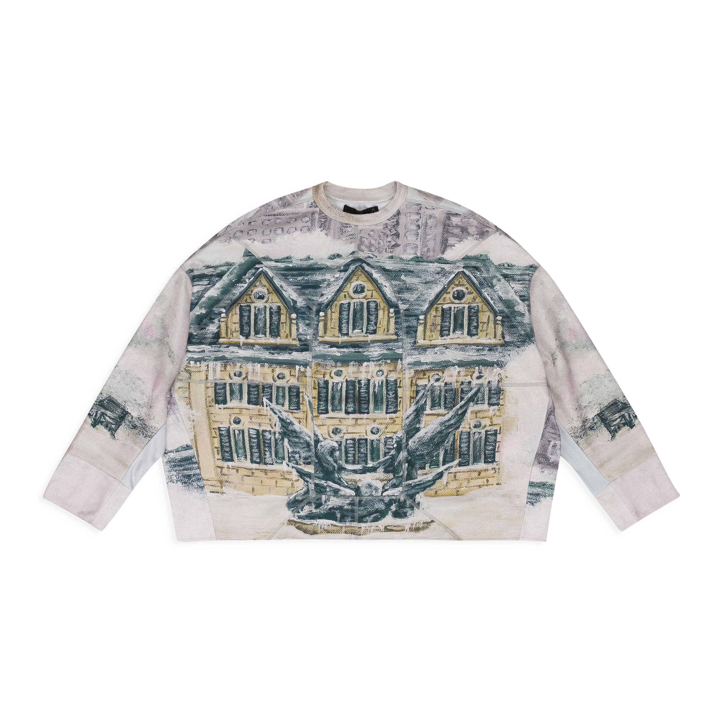 Who Decides War MULTI STATUE LONG SLEEVE T-SHIRT SIZE S
