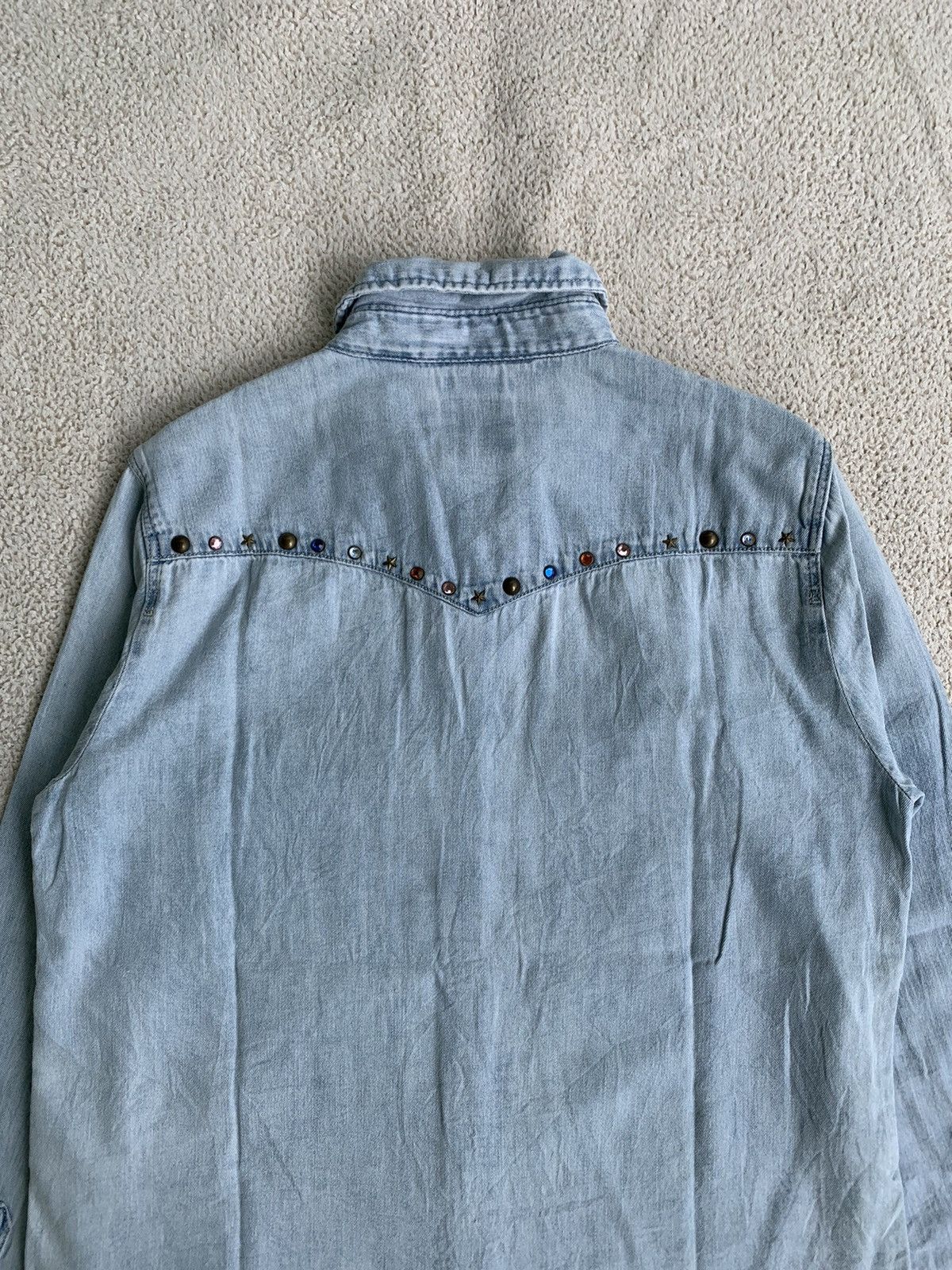 Levi's × Vintage Undefined Blue Faded Shirt Levis Size US S / EU 44-46 / 1 - 4 Thumbnail