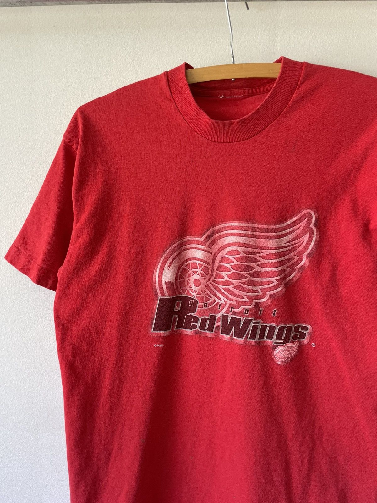 NHL Vintage 90s Detroit Red Wings NHL tee Size US M / EU 48-50 / 2 - 2 Thumbnail
