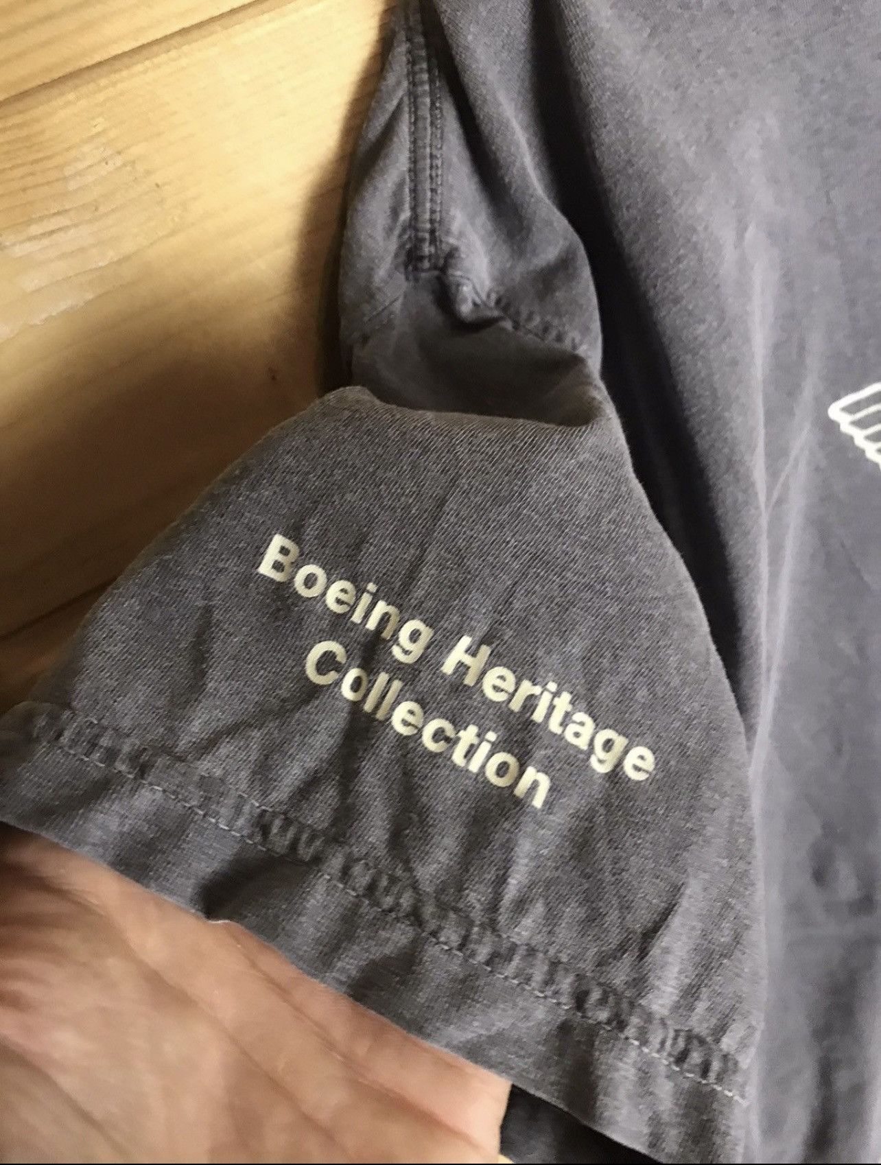 Vintage Vintage Boeing t shirt Size US L / EU 52-54 / 3 - 4 Thumbnail