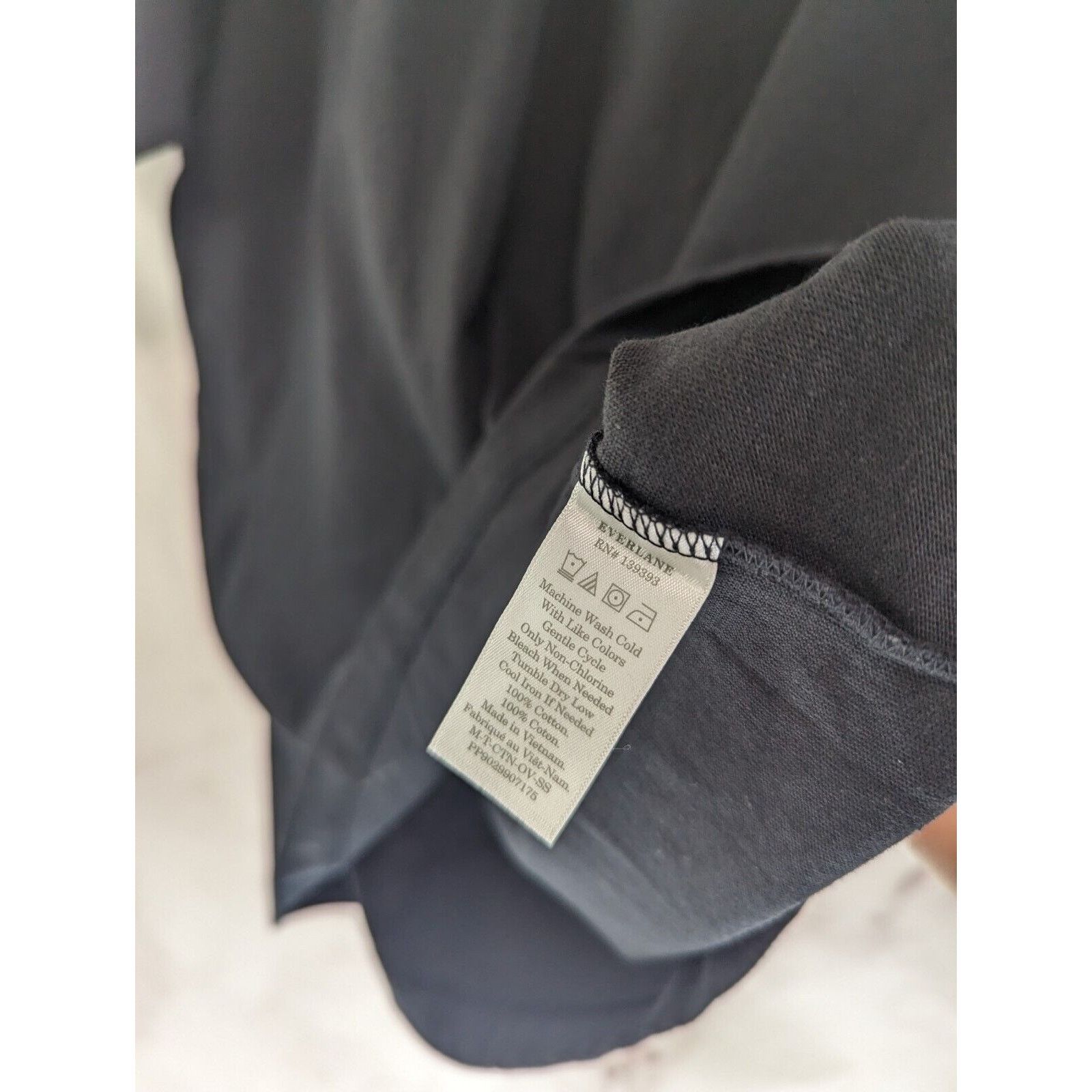 Everlane Everlane T Shirt Mens Medium Black Short Premium Weight Size US M / EU 48-50 / 2 - 9 Thumbnail