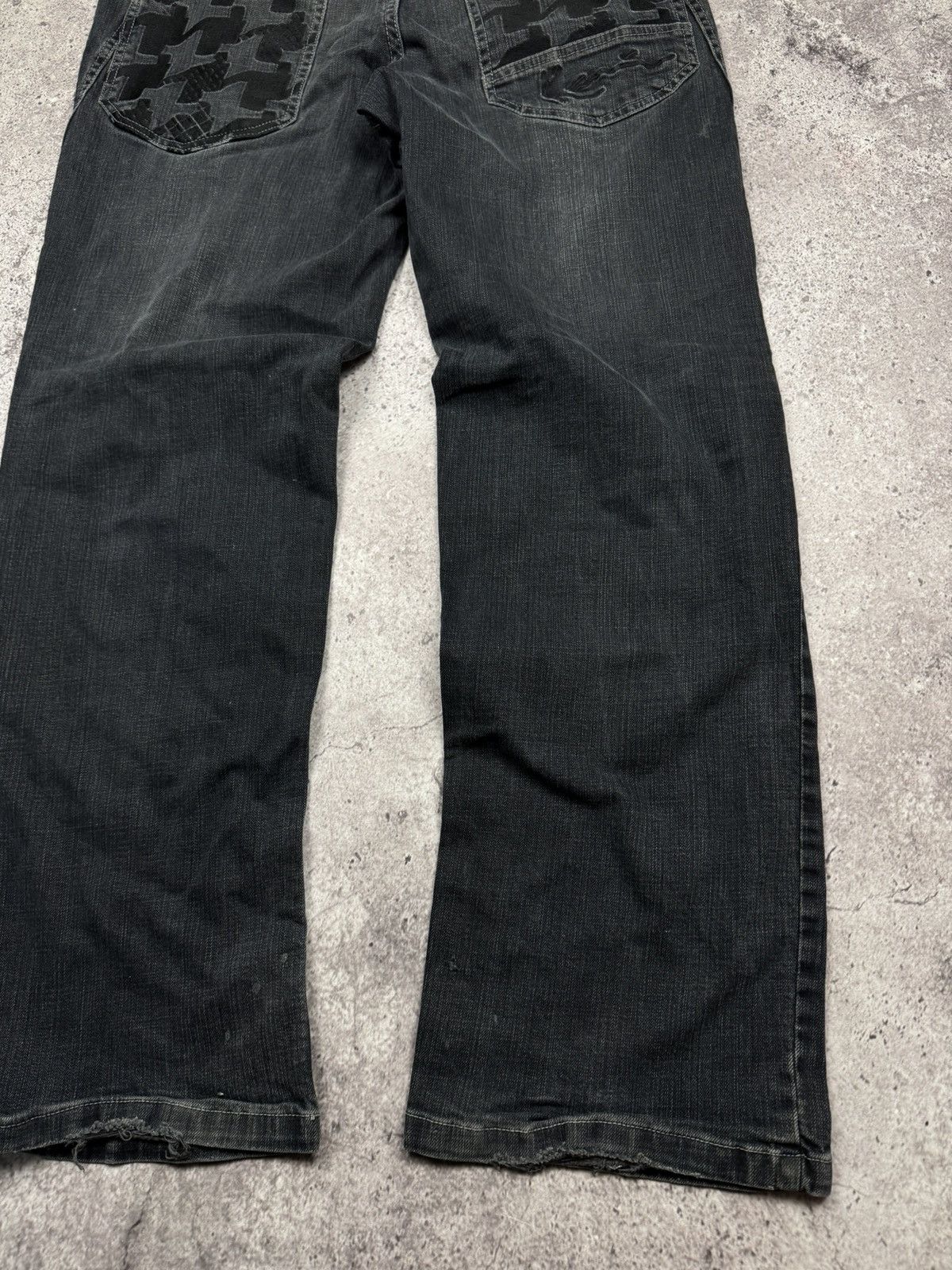 Karl Kani Vintage Karl Kani Y2K Baggy Denim Rap Pants Jeans SkateGang Size US 32 / EU 48 - 7 Thumbnail