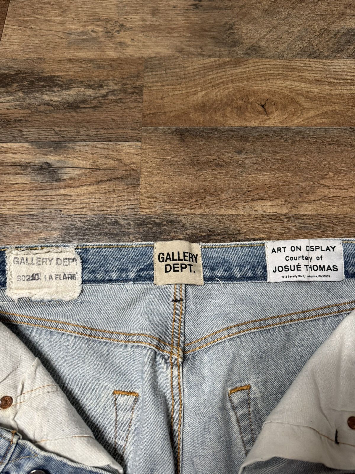 Gallery Dept. Gallery Dept 90210 La Flare Jeans Size US 30 / EU 46 - 4 Thumbnail