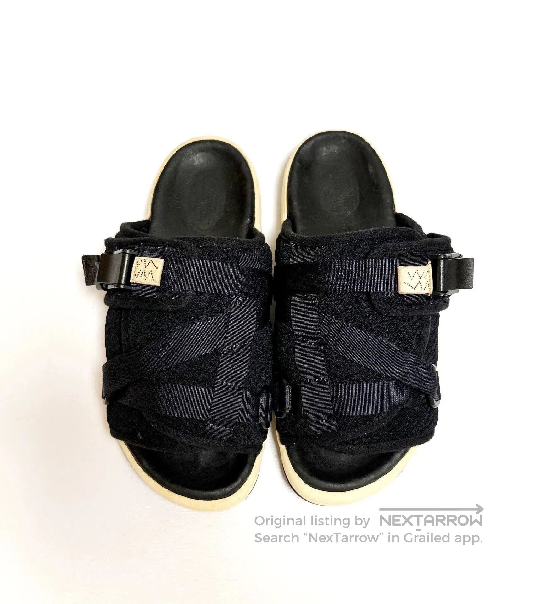 Visvim Black Strappy Sandals Size 9. Size US 9 / EU 42 - 4 Thumbnail