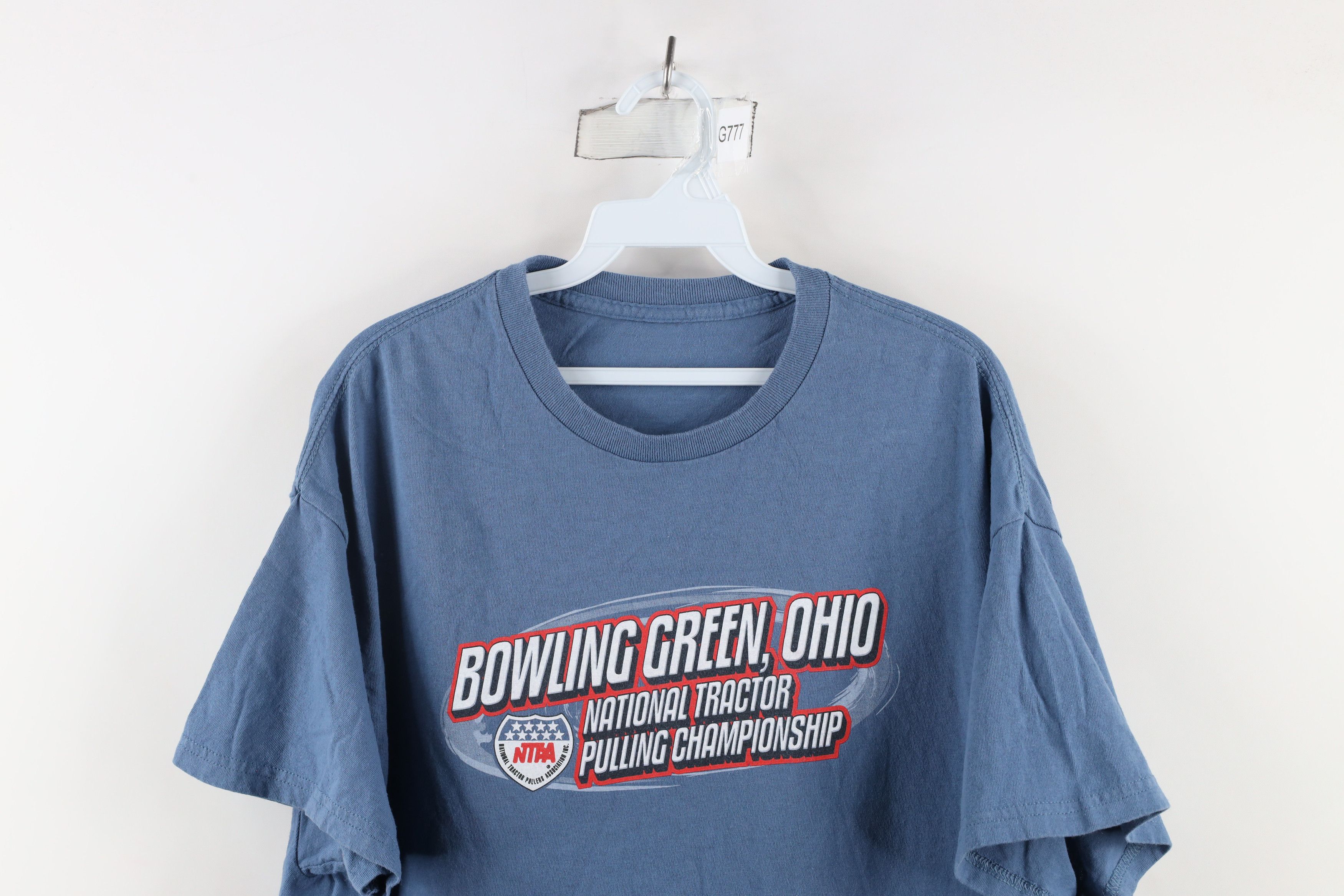Vintage Streetwear Tractor Pulling Championship T-Shirt Blue Size US XL / EU 56 / 4 - 2 Thumbnail