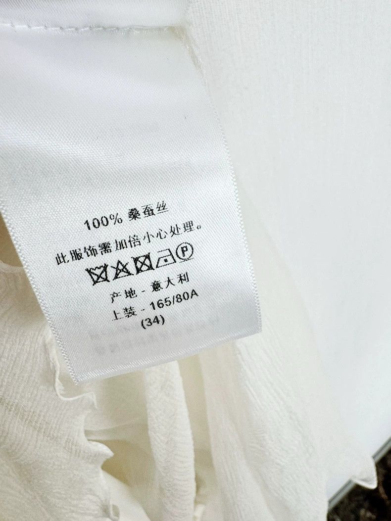 Dior Dior Silk Blouse in Excellent Condition-2505 Size XS / US 0-2 / IT 36-38 - 4 Thumbnail