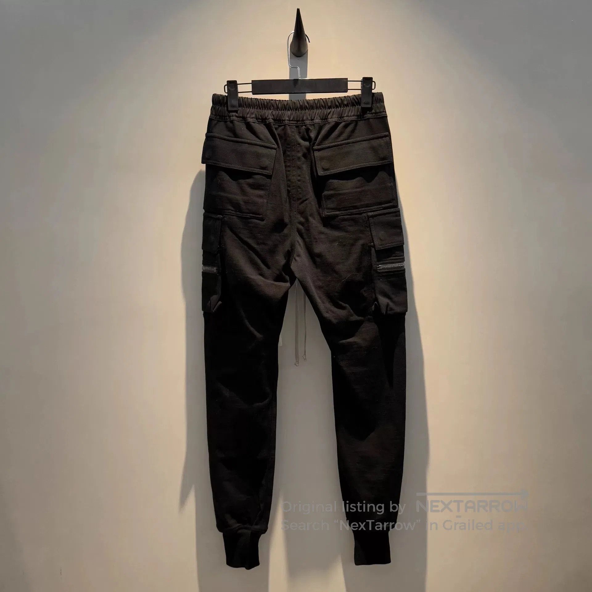 Rick Owens Thom Browne Red Cotton Check Jacquard Sweatshorts. Size US 38 / EU 54 - 4 Thumbnail