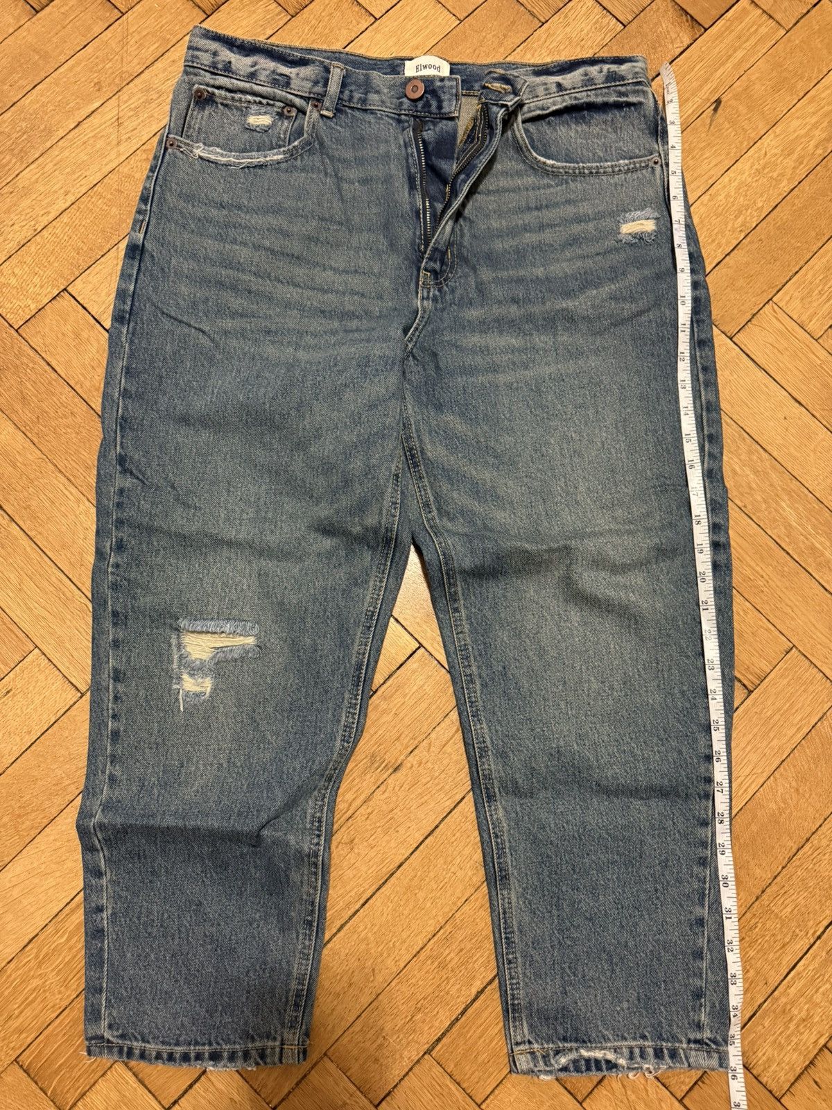 Elwood Elwood cropped jeans Size US 32 / EU 48 - 1 Thumbnail